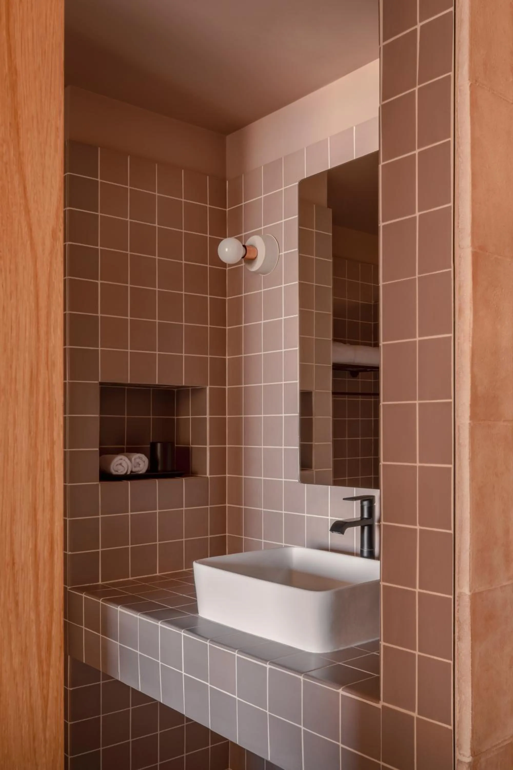 Bathroom in Albor San Miguel de Allende, Tapestry Collection by Hilton