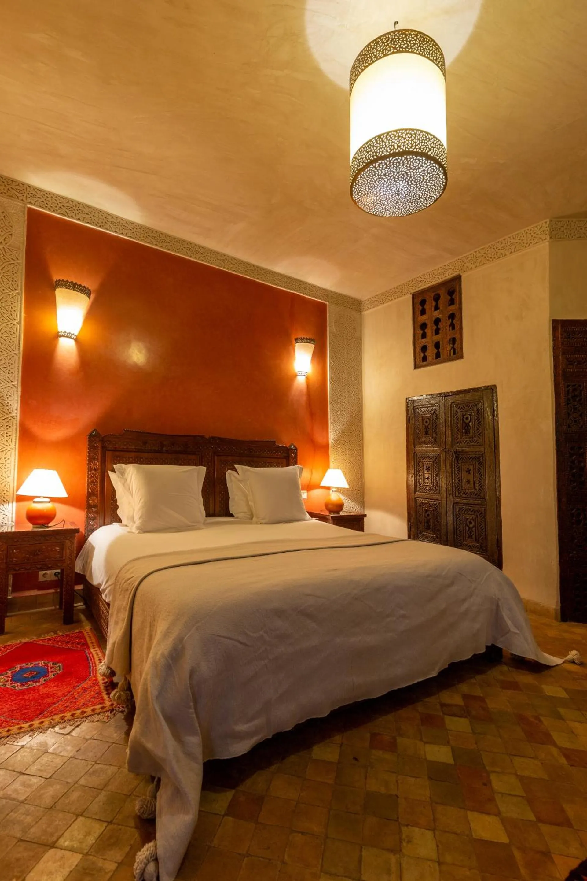 Bedroom, Bed in Les Sources Berbères Riad & Spa