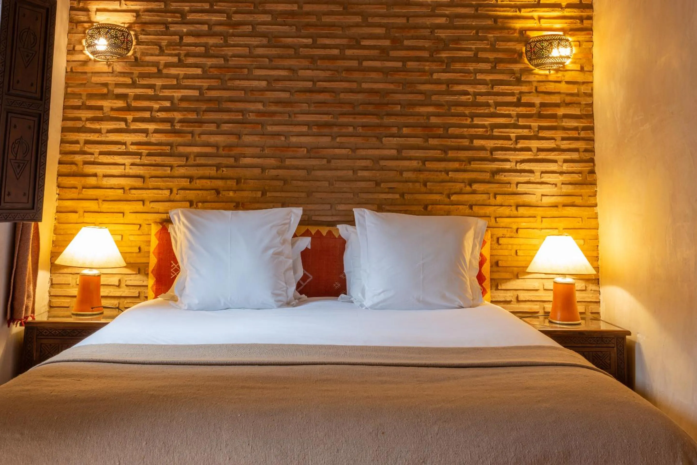 Bedroom, Bed in Les Sources Berbères Riad & Spa