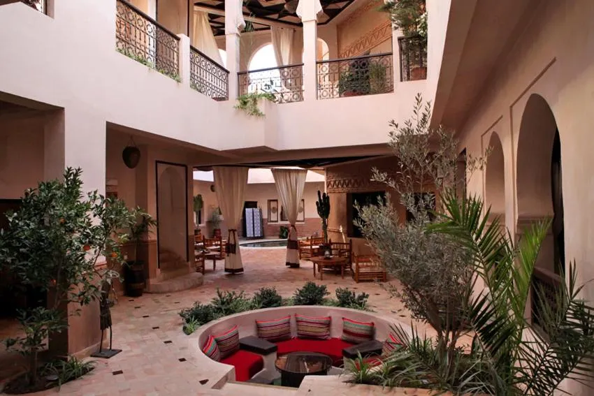 Lobby or reception in Les Sources berbères Riad & Spa