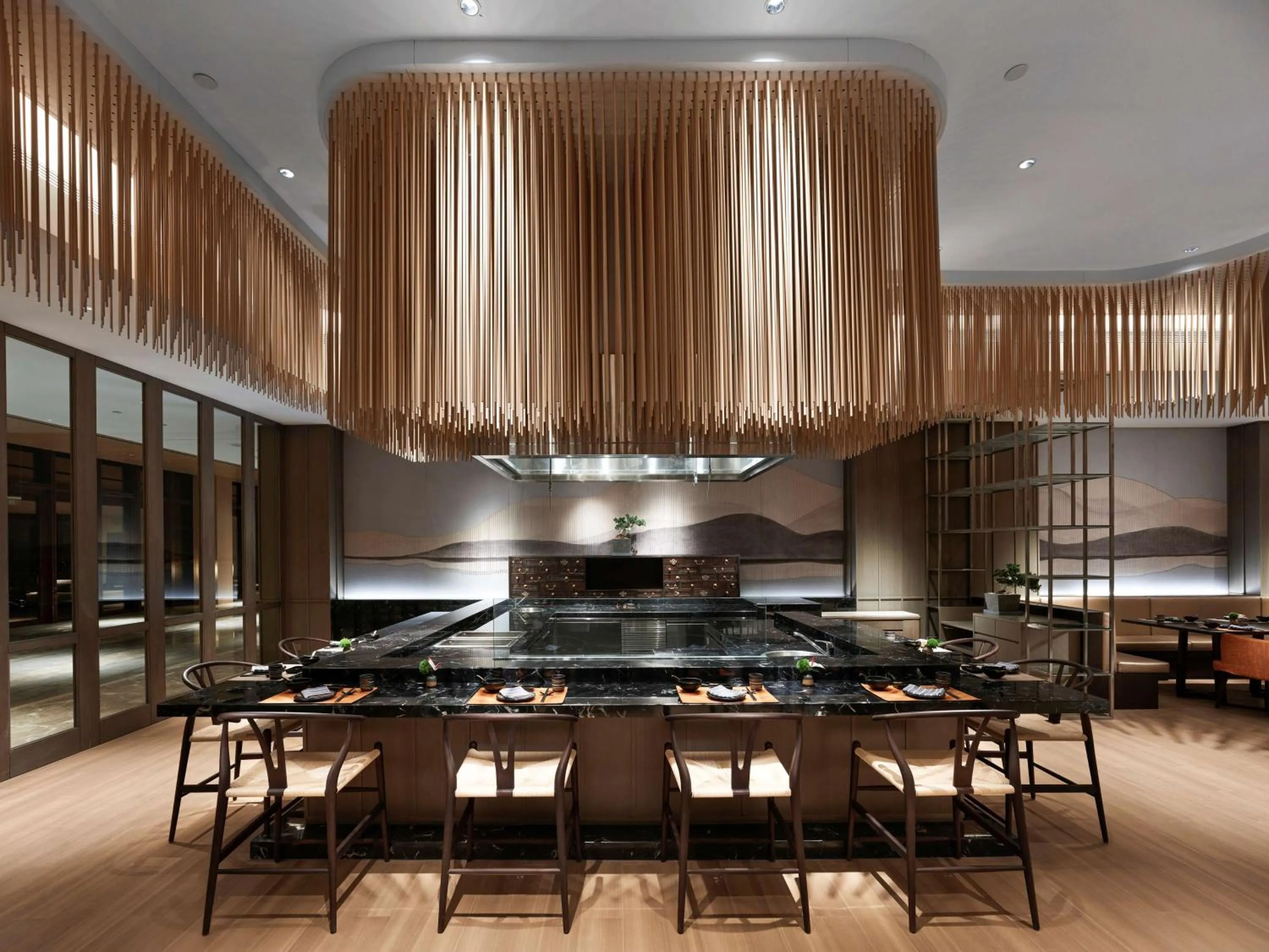 Restaurant/places to eat in Hilton Shanghai Songjiang Guangfulin