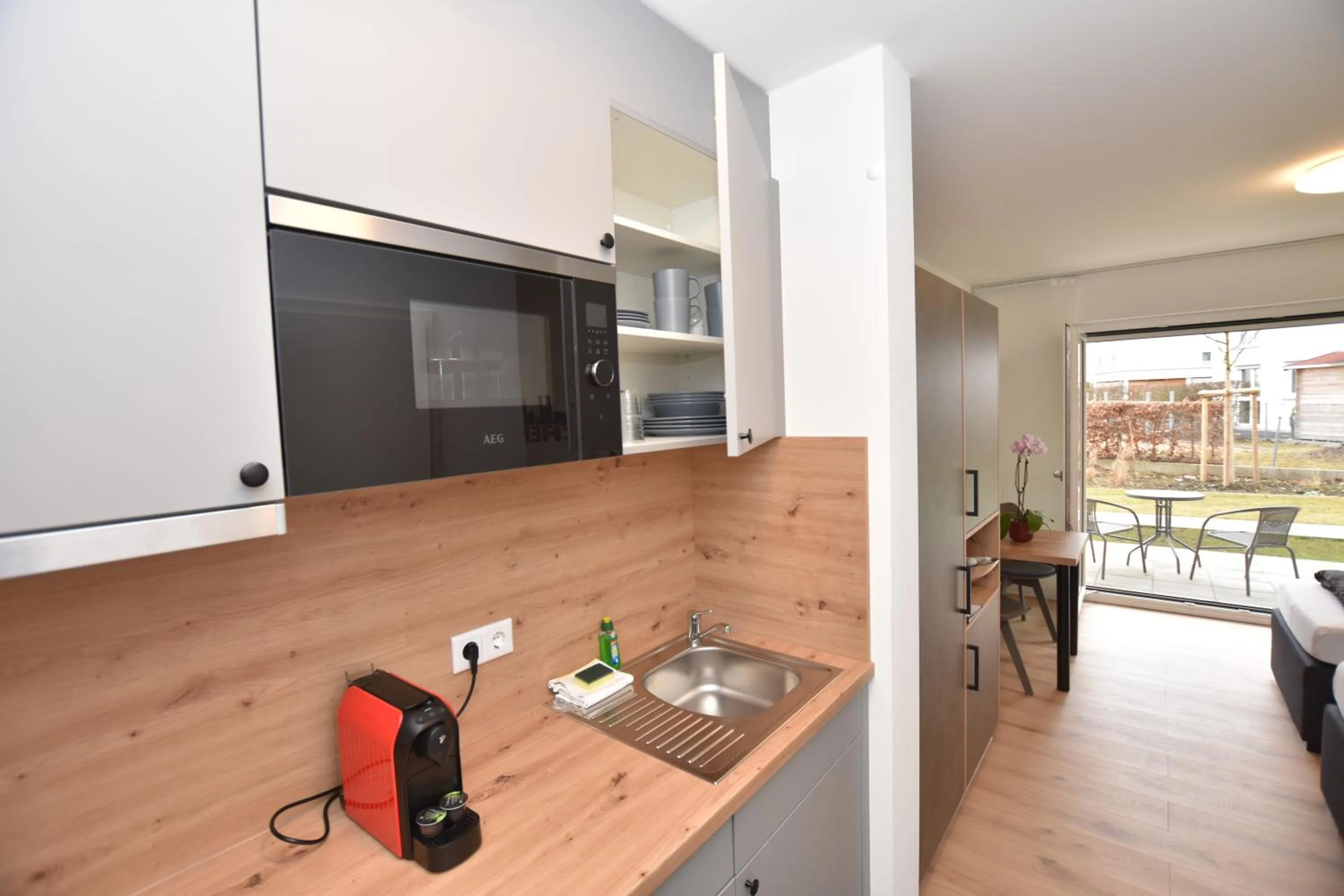 Balcony/Terrace in Boardinghouse Henschelstraße