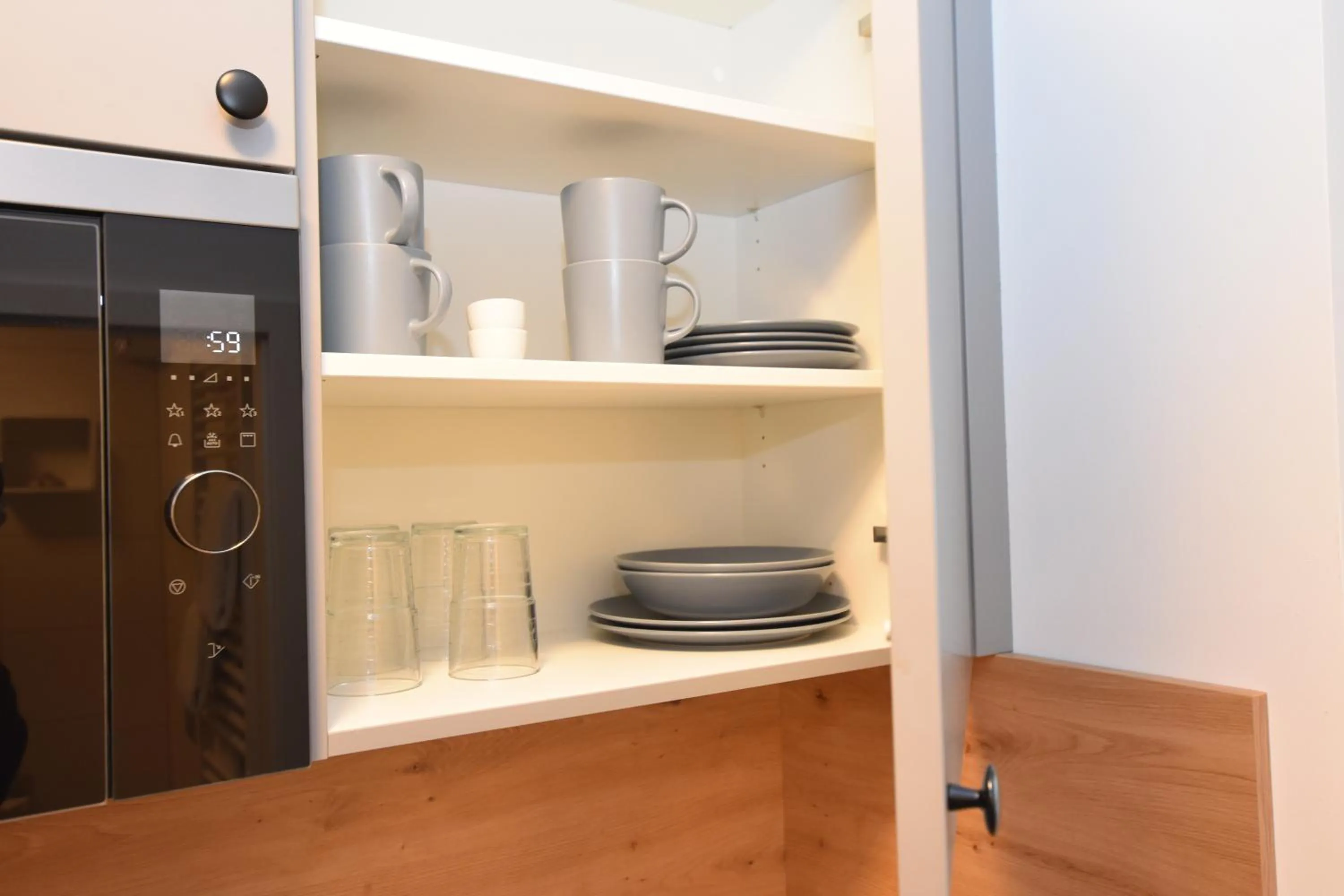Kitchen or kitchenette in Boardinghouse Henschelstraße