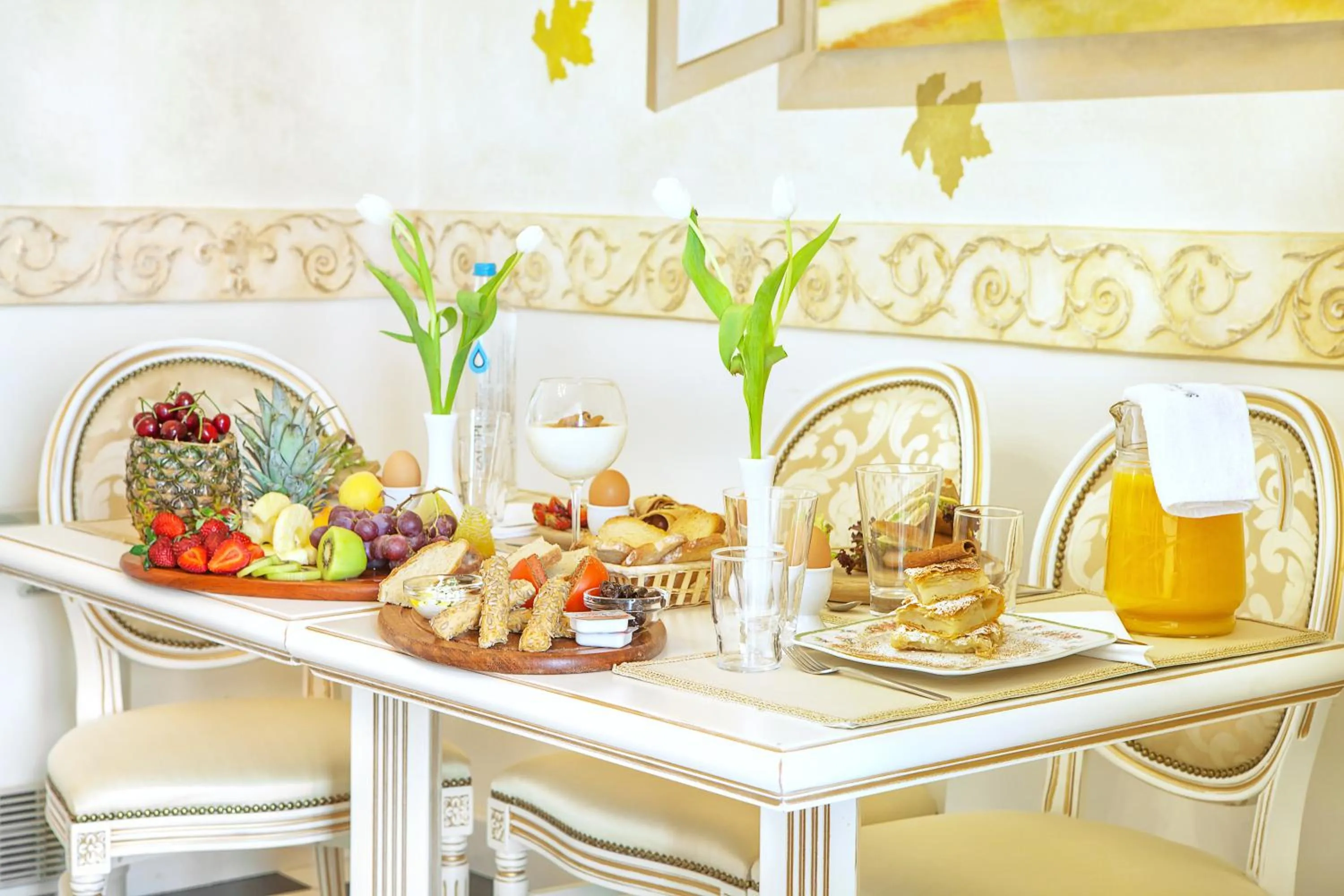 Restaurant/places to eat in Archontiko Kymis Boutique Hotel