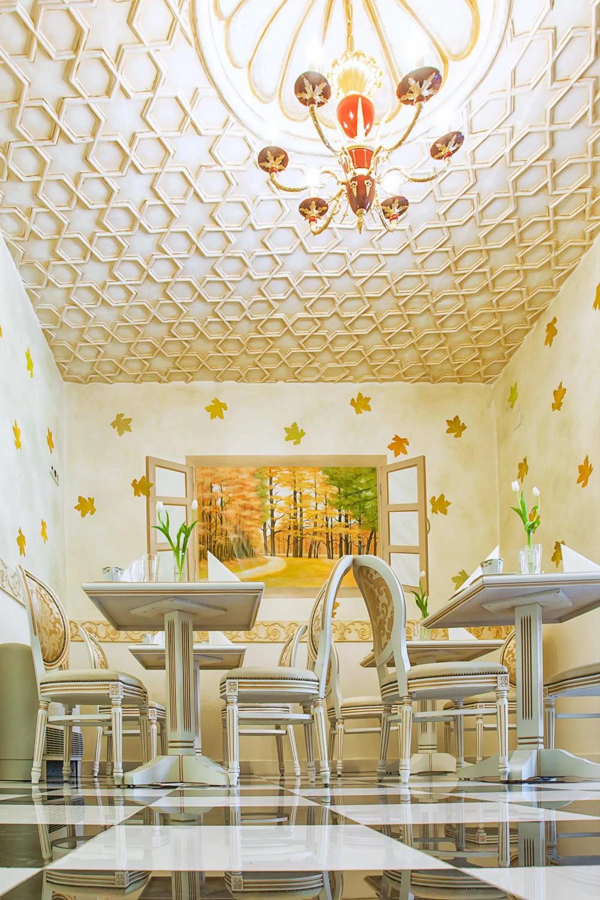 Restaurant/places to eat in Archontiko Kymis Boutique Hotel