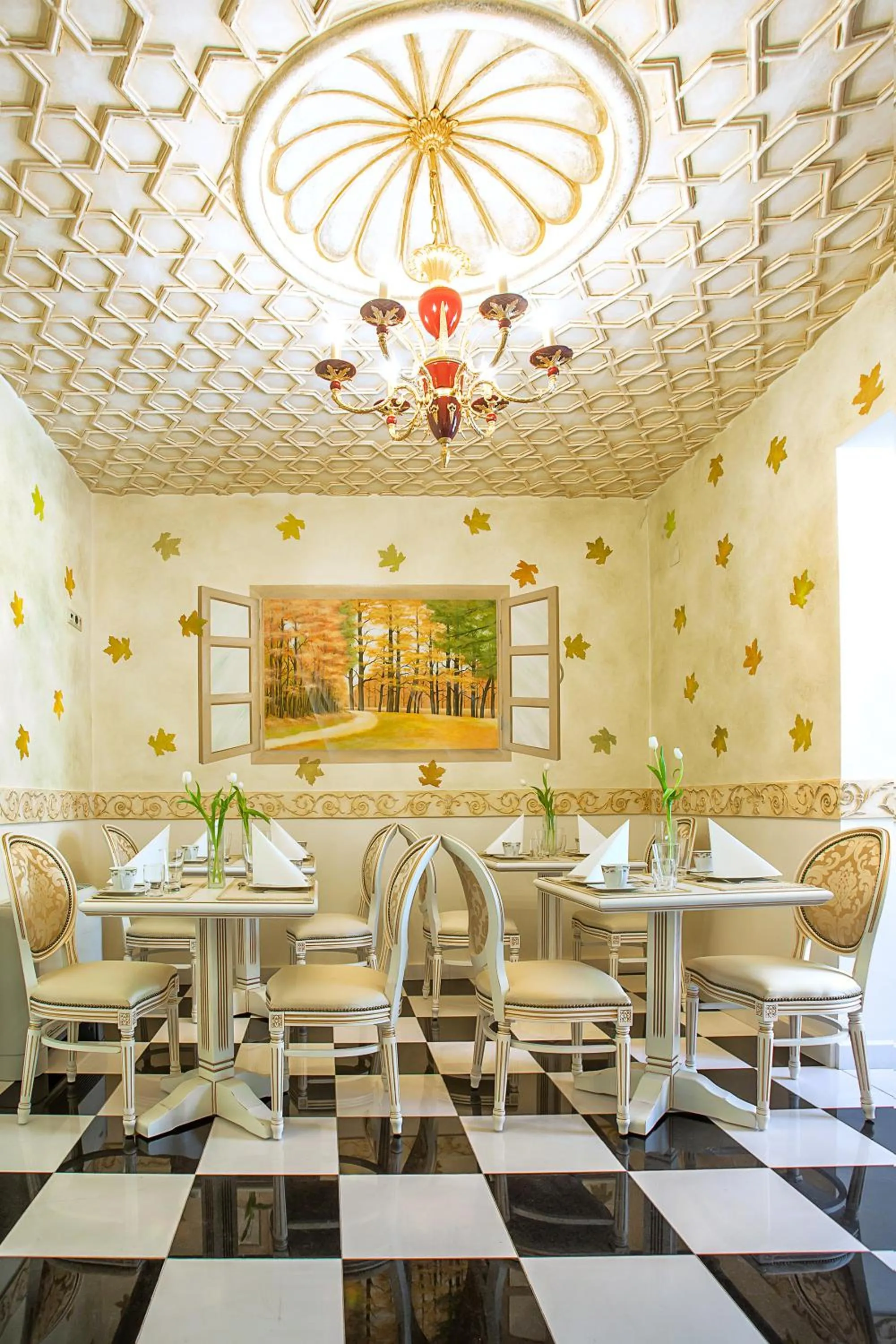 Restaurant/places to eat in Archontiko Kymis Boutique Hotel