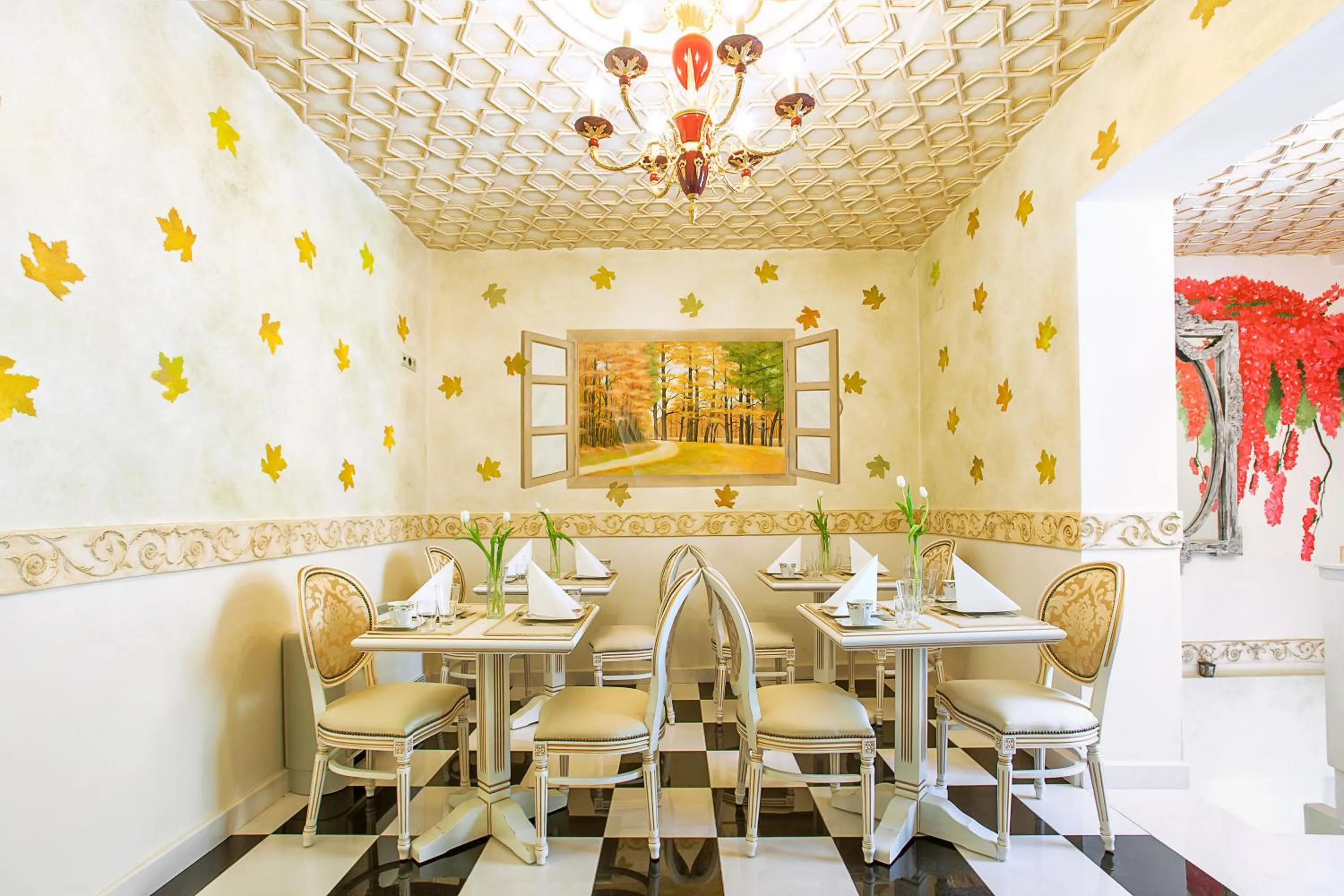 Restaurant/places to eat in Archontiko Kymis Boutique Hotel