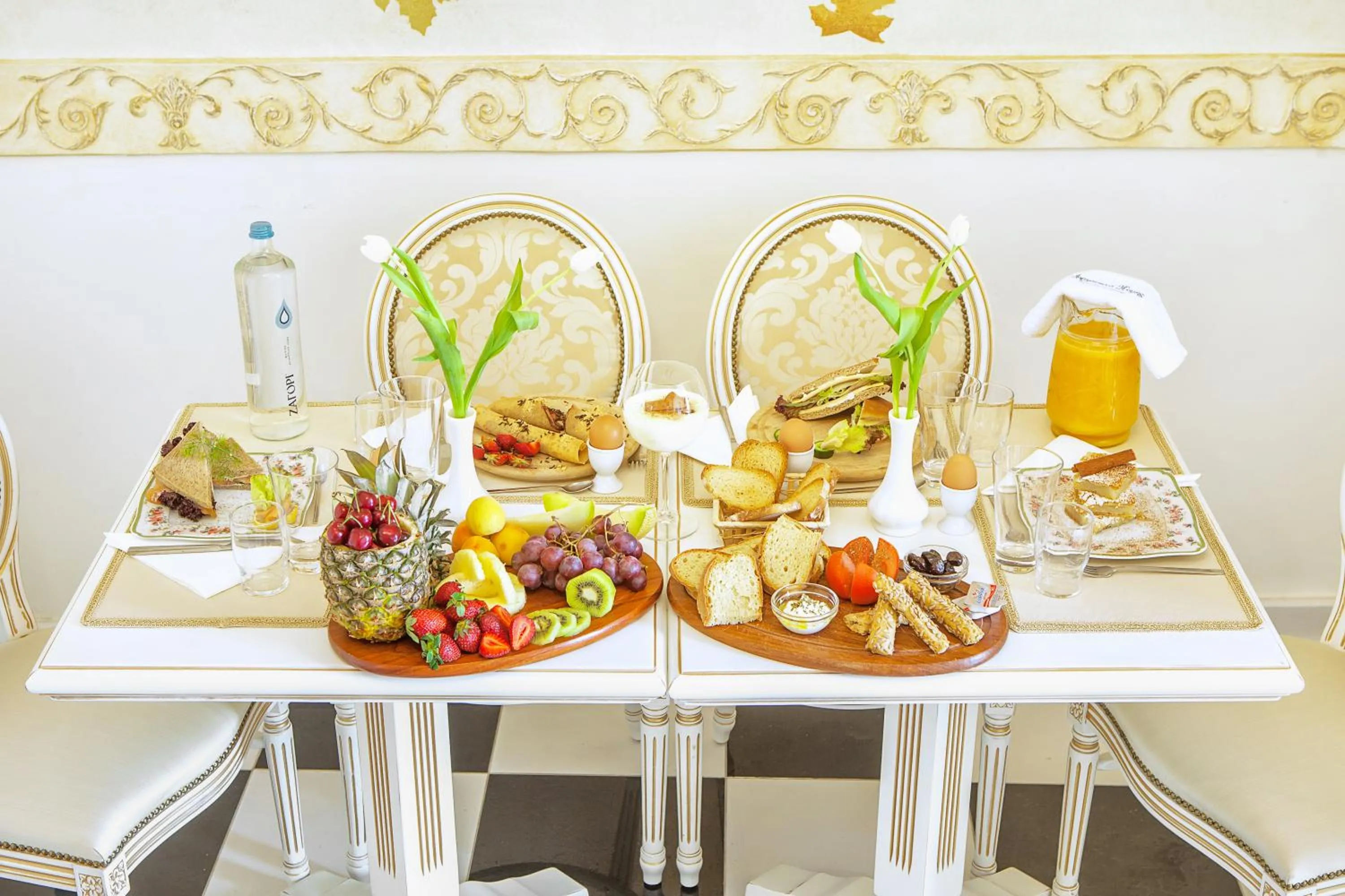 Restaurant/places to eat in Archontiko Kymis Boutique Hotel