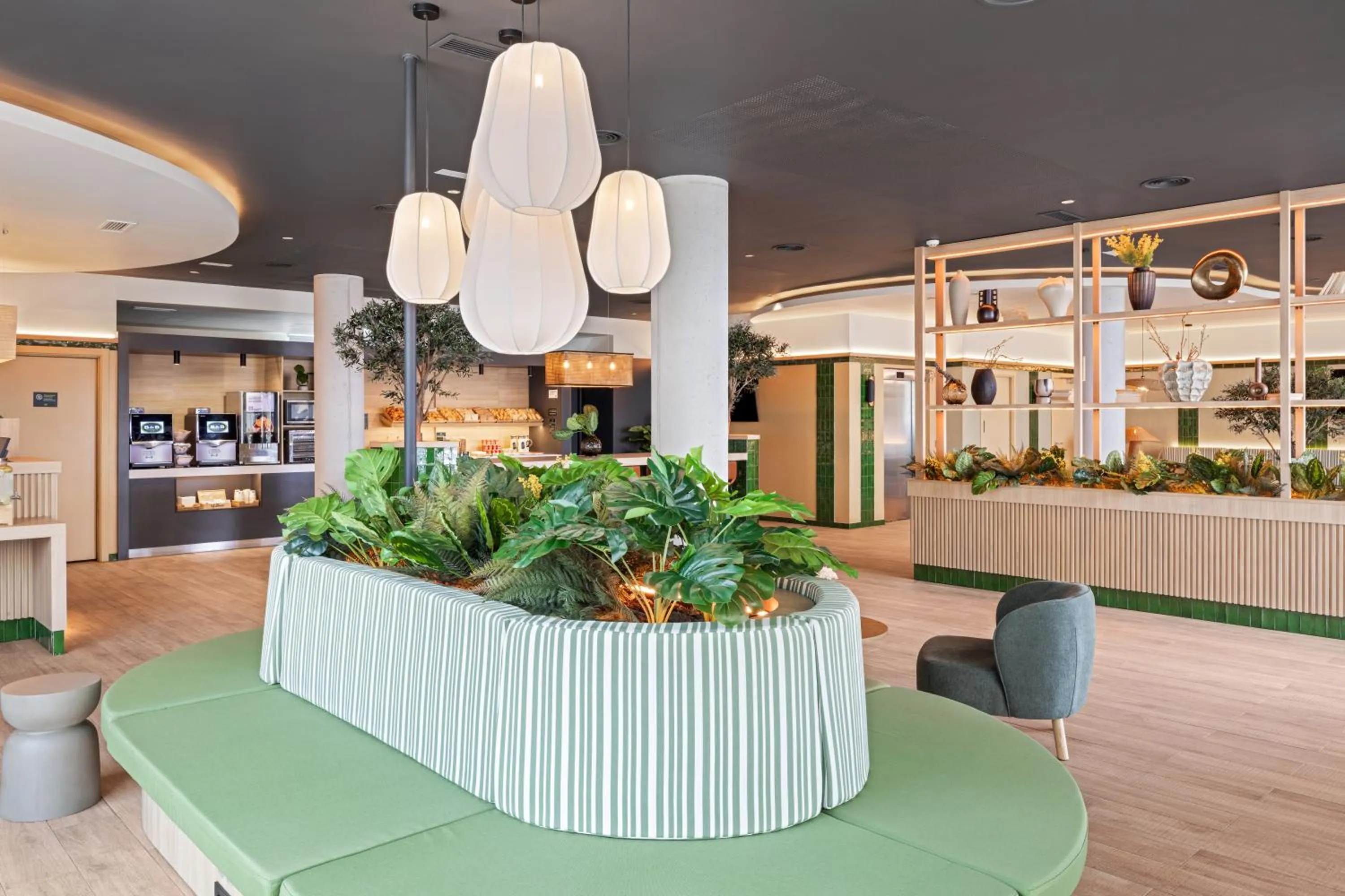 Seating area in B&B HOTEL Murcia