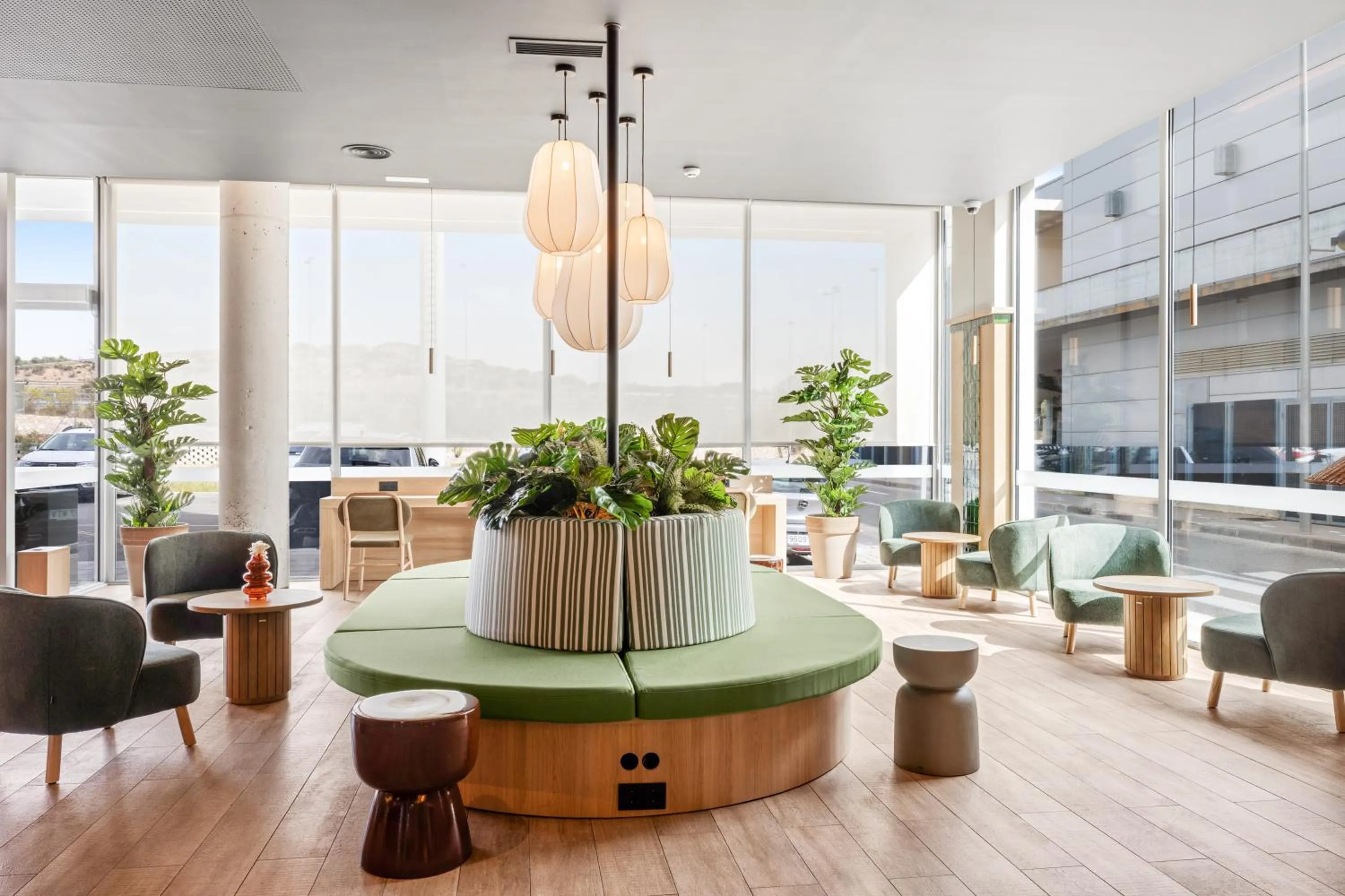 Seating area in B&B HOTEL Murcia