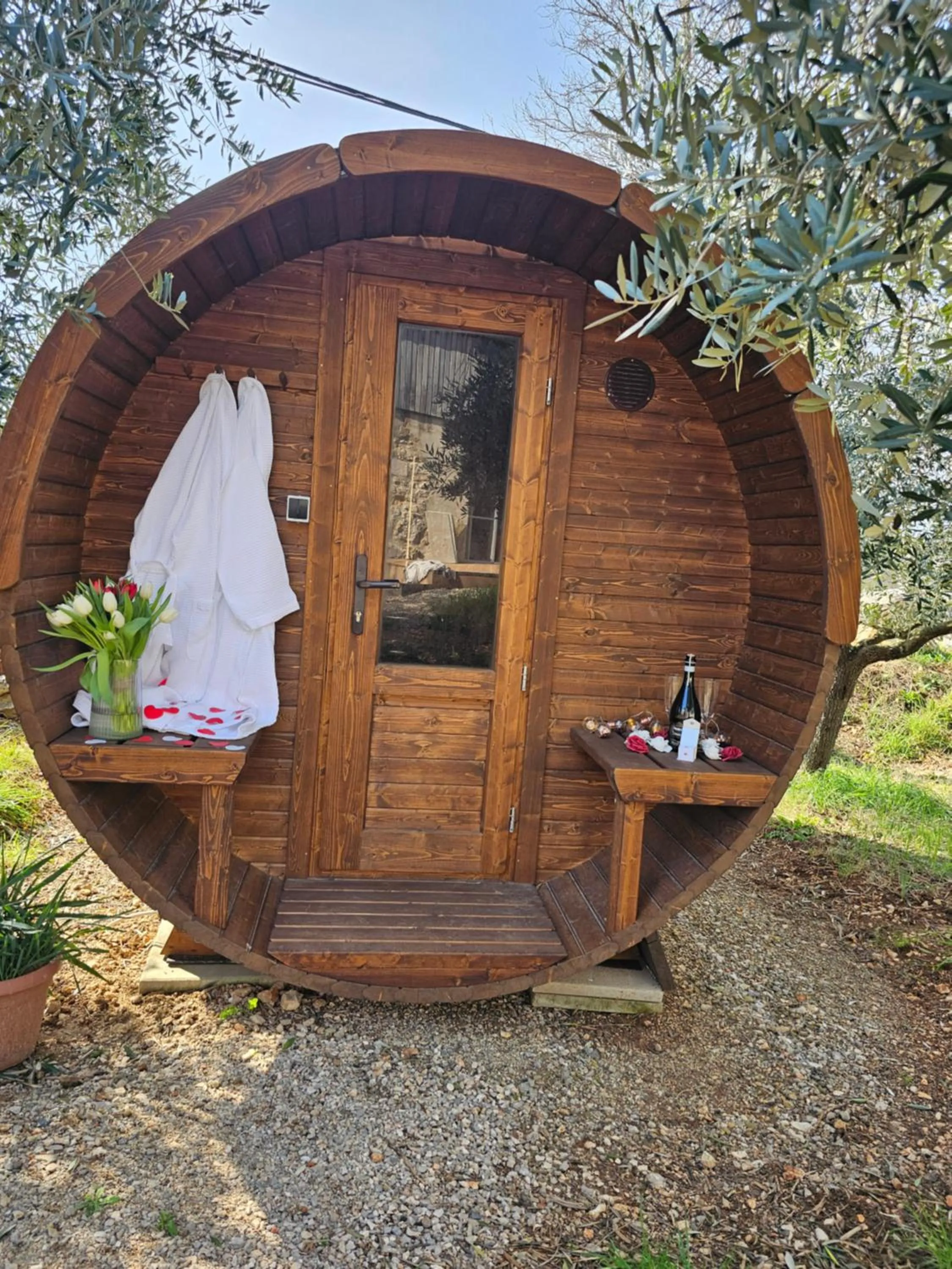 Sauna in Boutique Resort OSMA - Adults Only