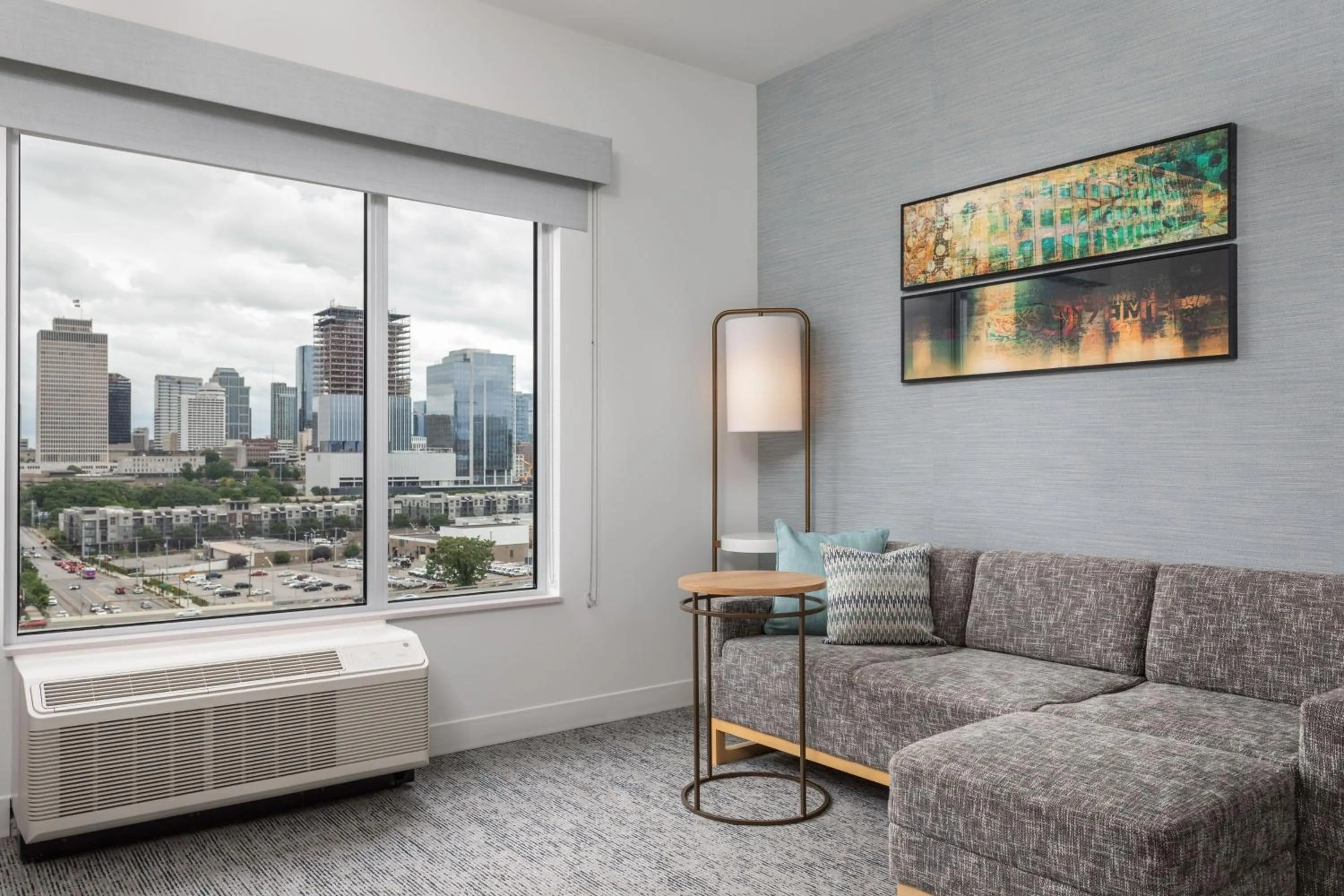 Living room in TownePlace Suites by Marriott Nashville Midtown