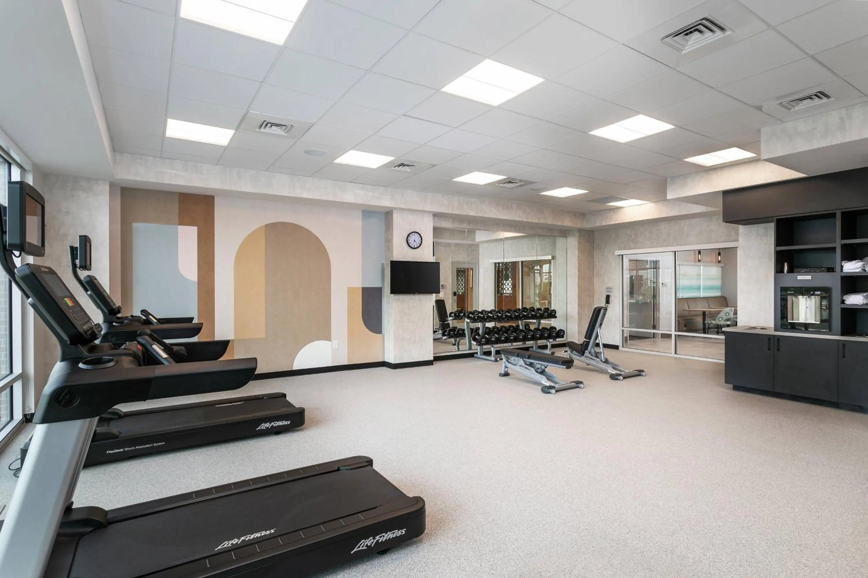 Fitness centre/facilities in TownePlace Suites by Marriott Nashville Midtown