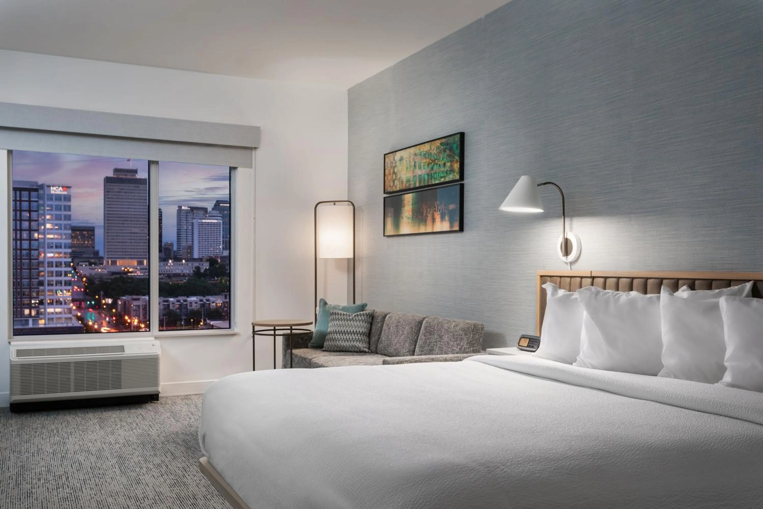 Bedroom, Bed in TownePlace Suites by Marriott Nashville Midtown