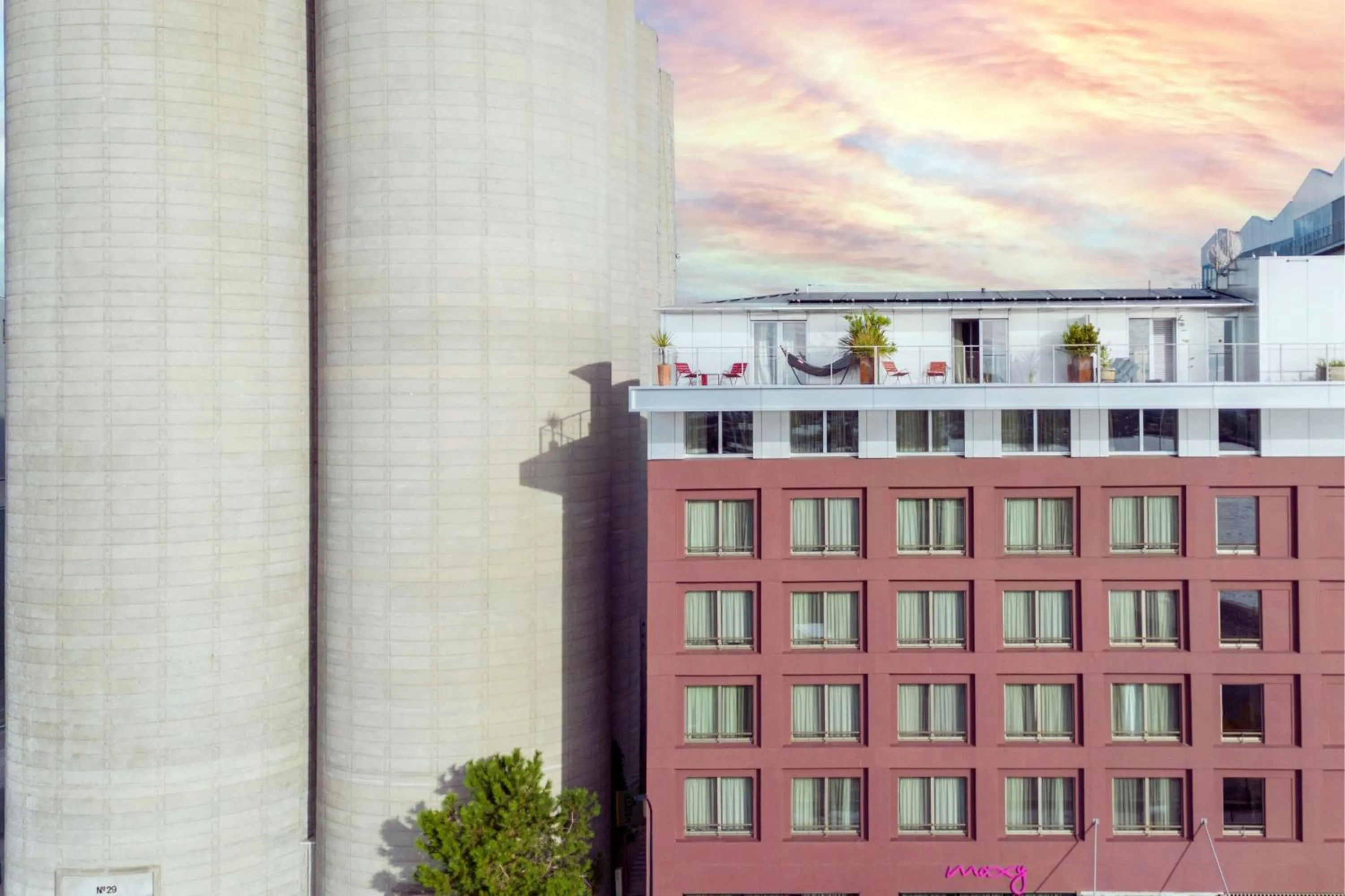 View (from property/room) in Moxy Bordeaux