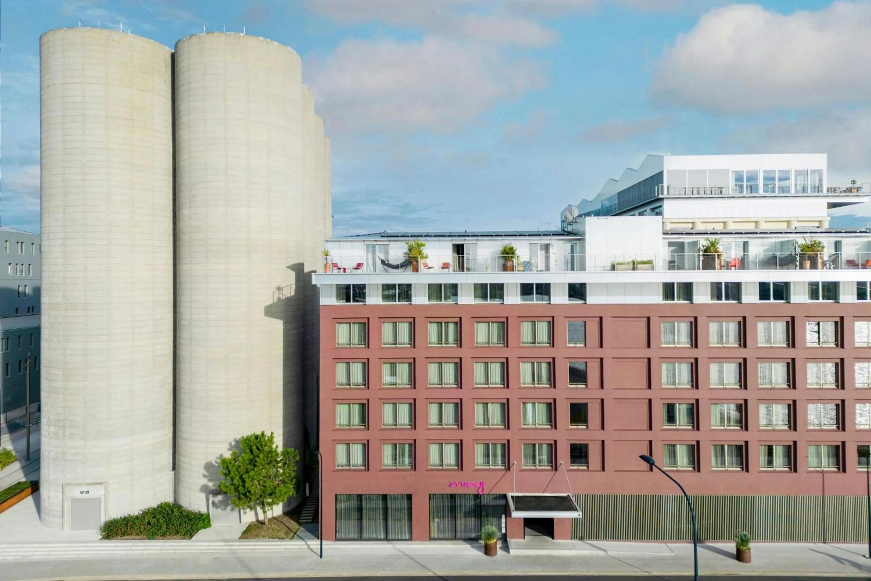 View (from property/room) in Moxy Bordeaux