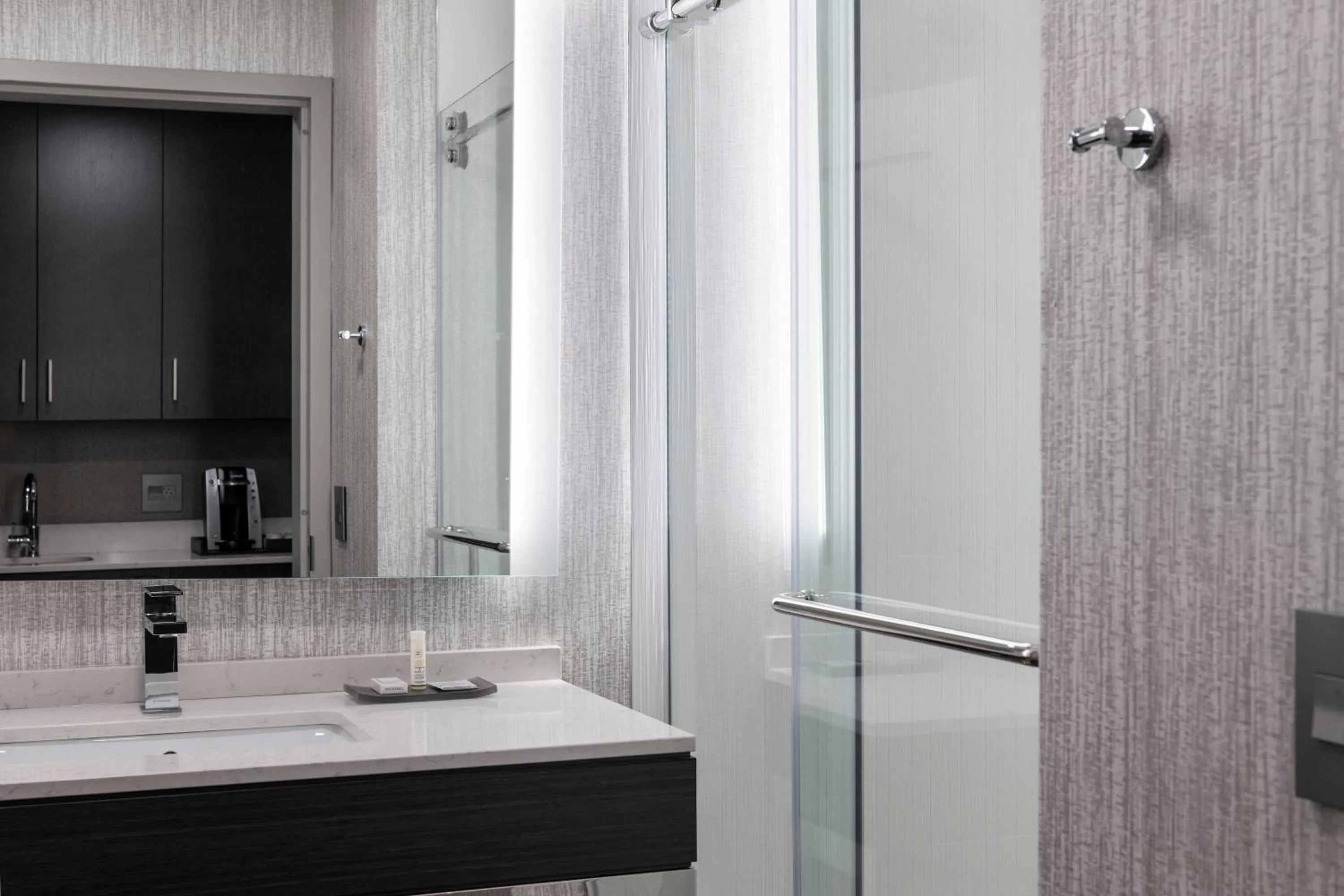 Bathroom in TownePlace Suites by Marriott Boston Medford
