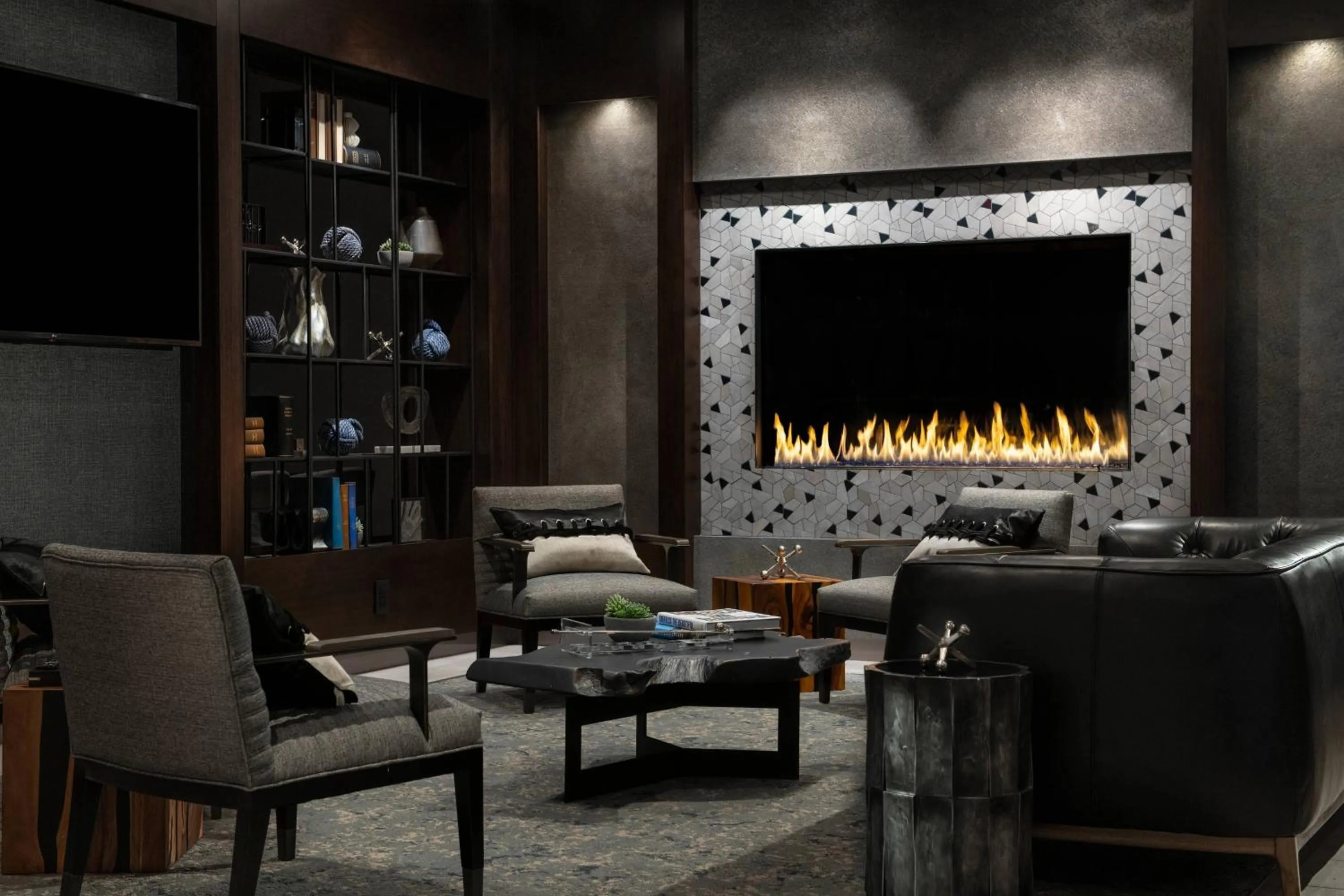 Lounge or bar in TownePlace Suites by Marriott Boston Medford