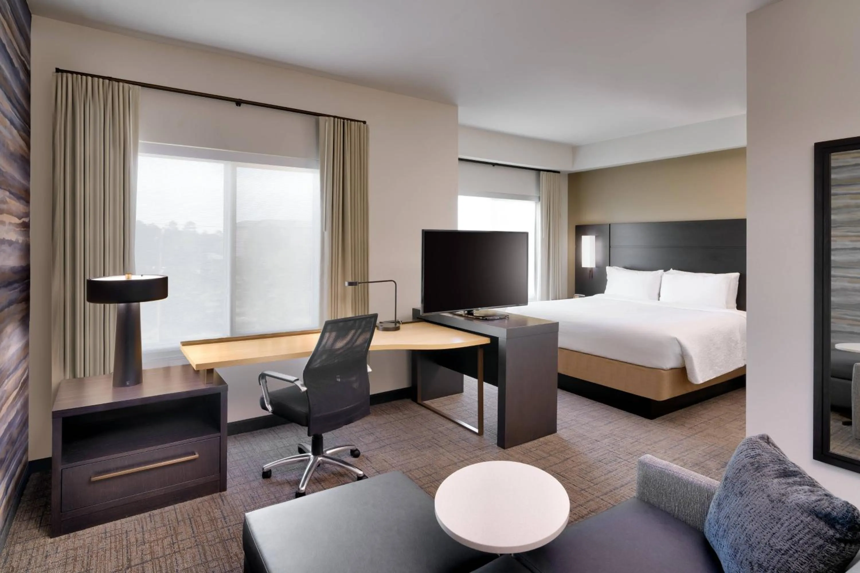 Bedroom, Bed in Residence Inn by Marriott Brunswick