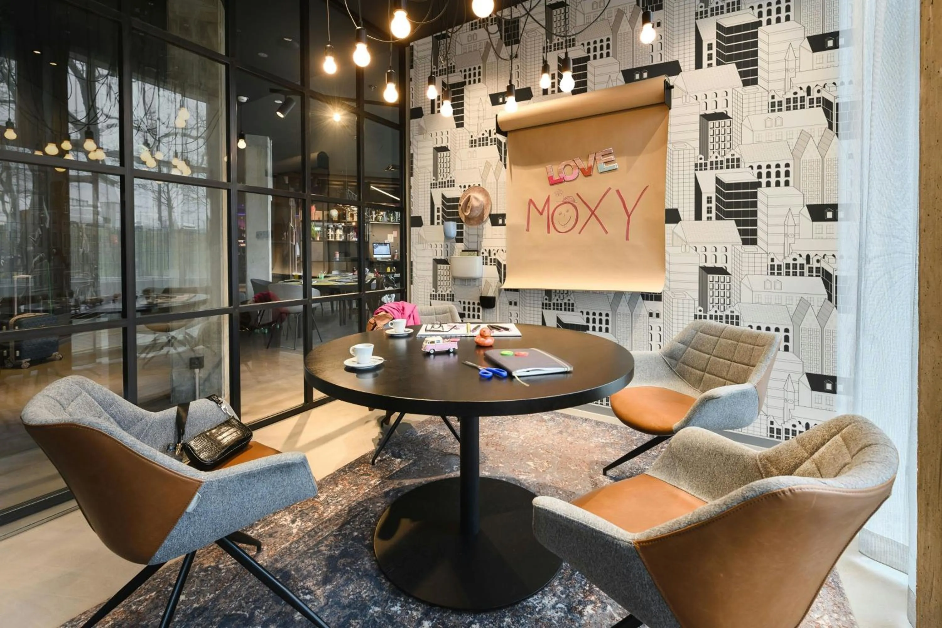 Meeting/conference room in Moxy Dresden Neustadt