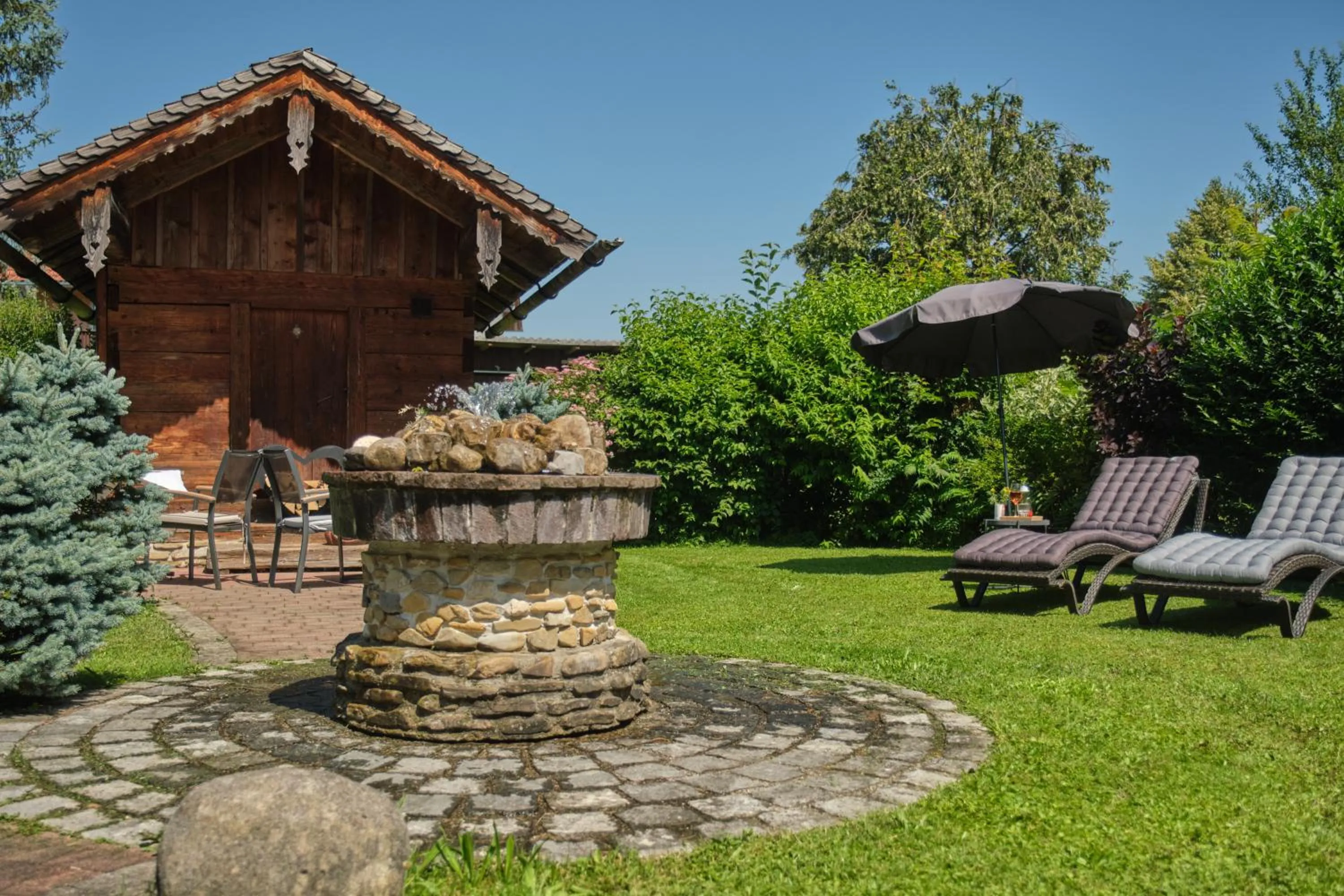 Garden in Santner, Hotel