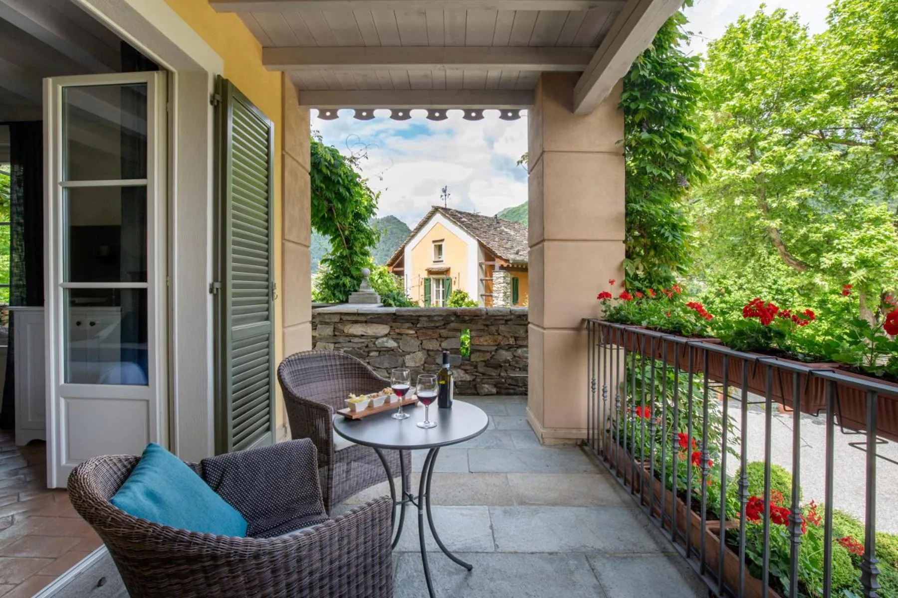 Natural landscape in Park Hotel Villa Belvedere