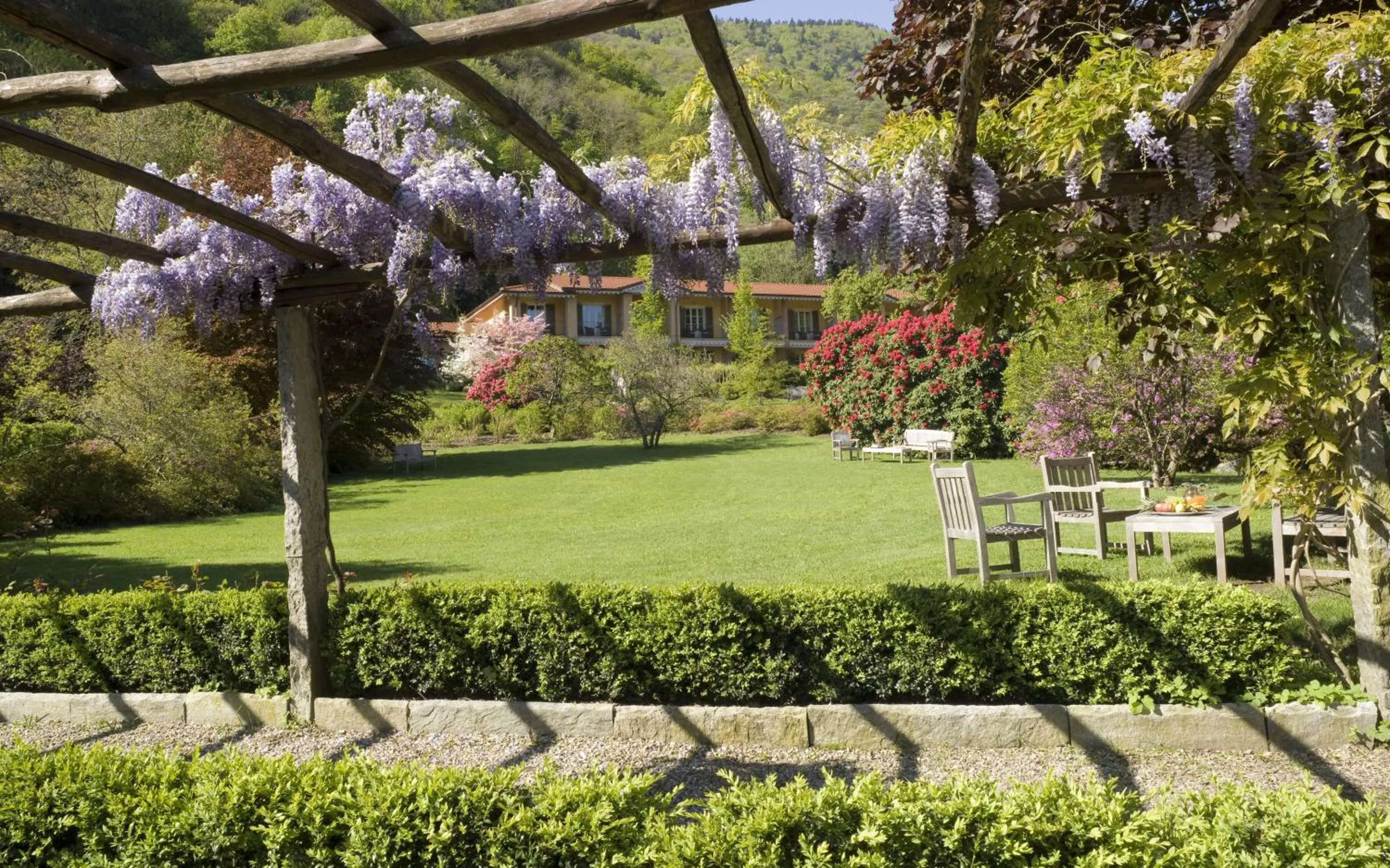 Garden in Park Hotel Villa Belvedere