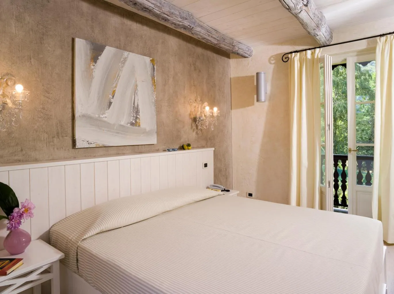 Bed in Park Hotel Villa Belvedere