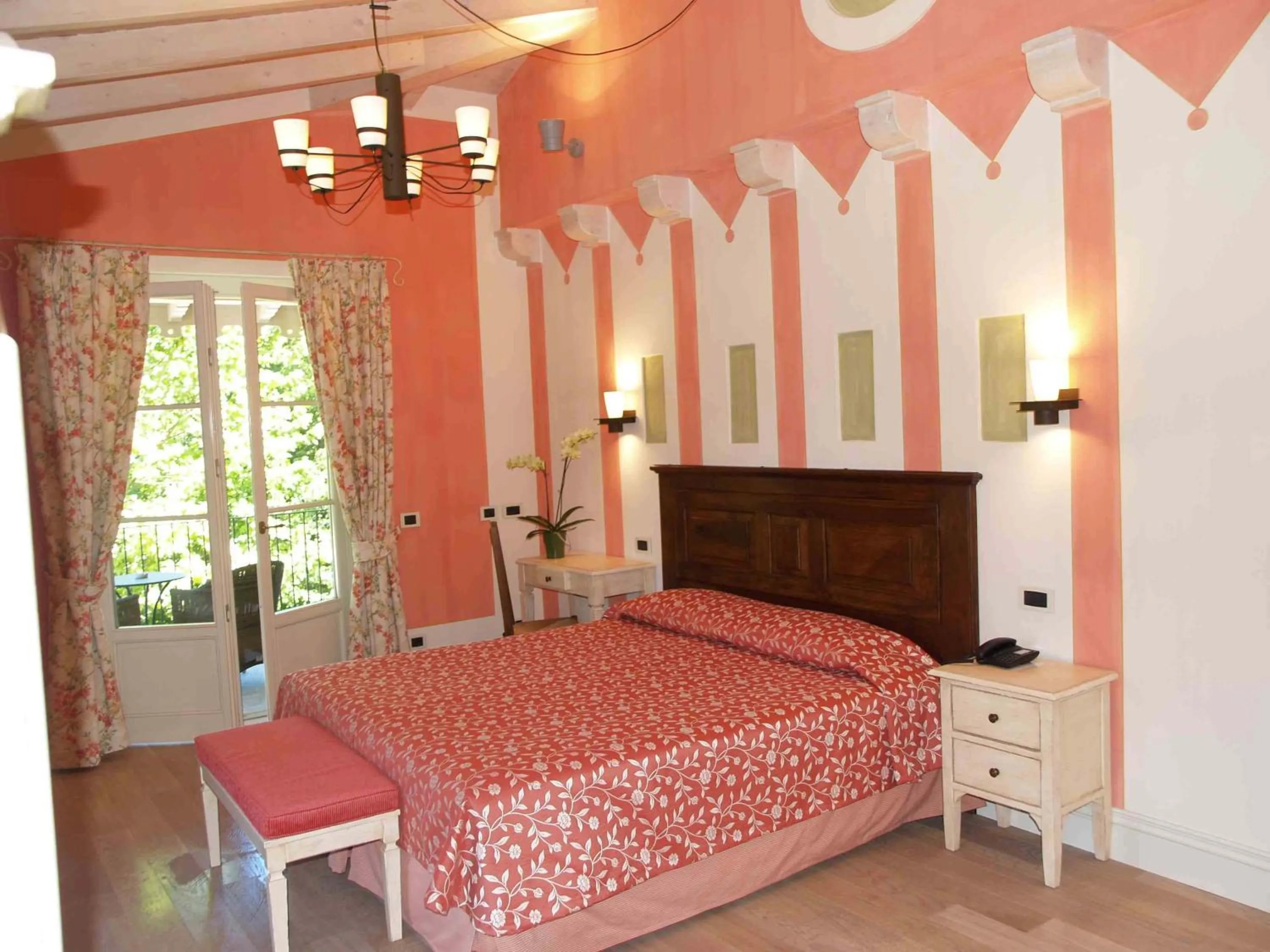 Bed in Park Hotel Villa Belvedere