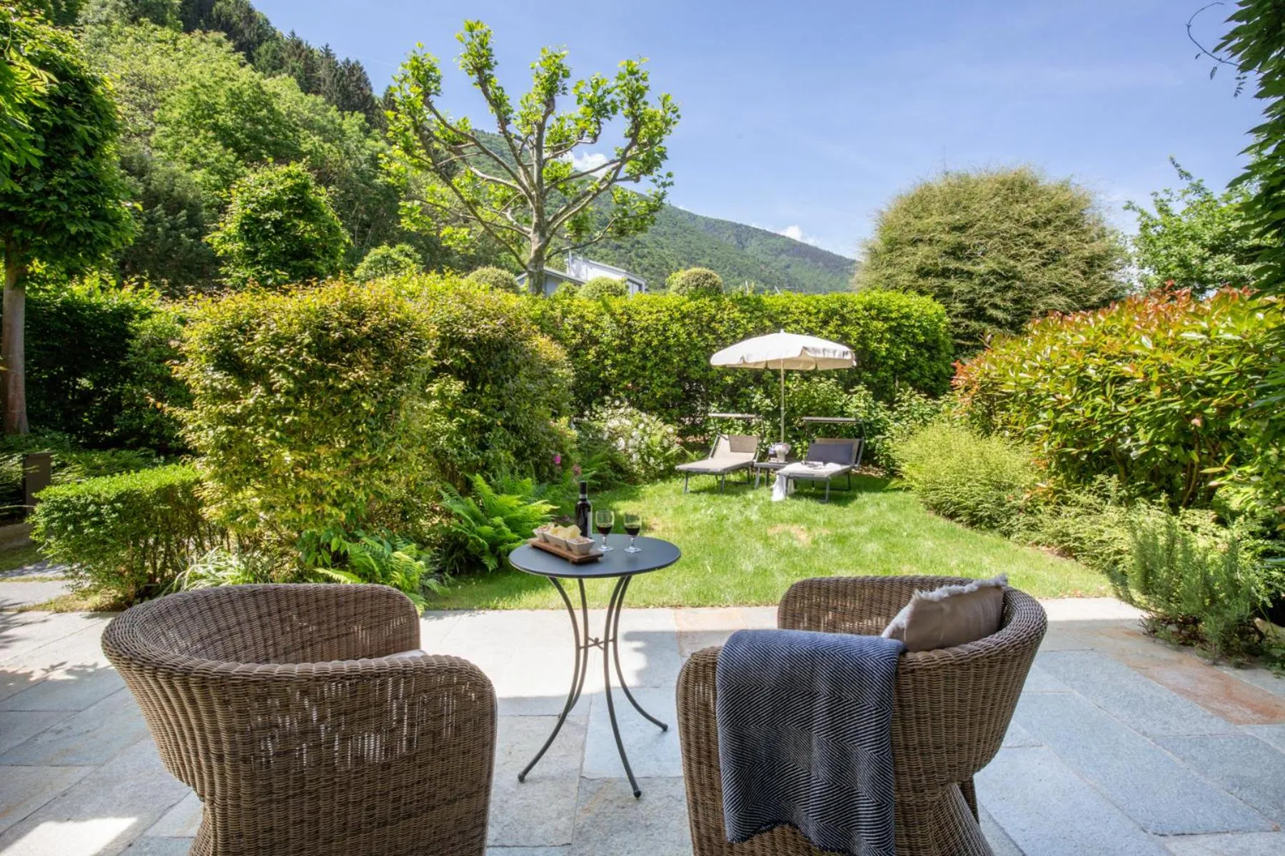 Natural landscape in Park Hotel Villa Belvedere