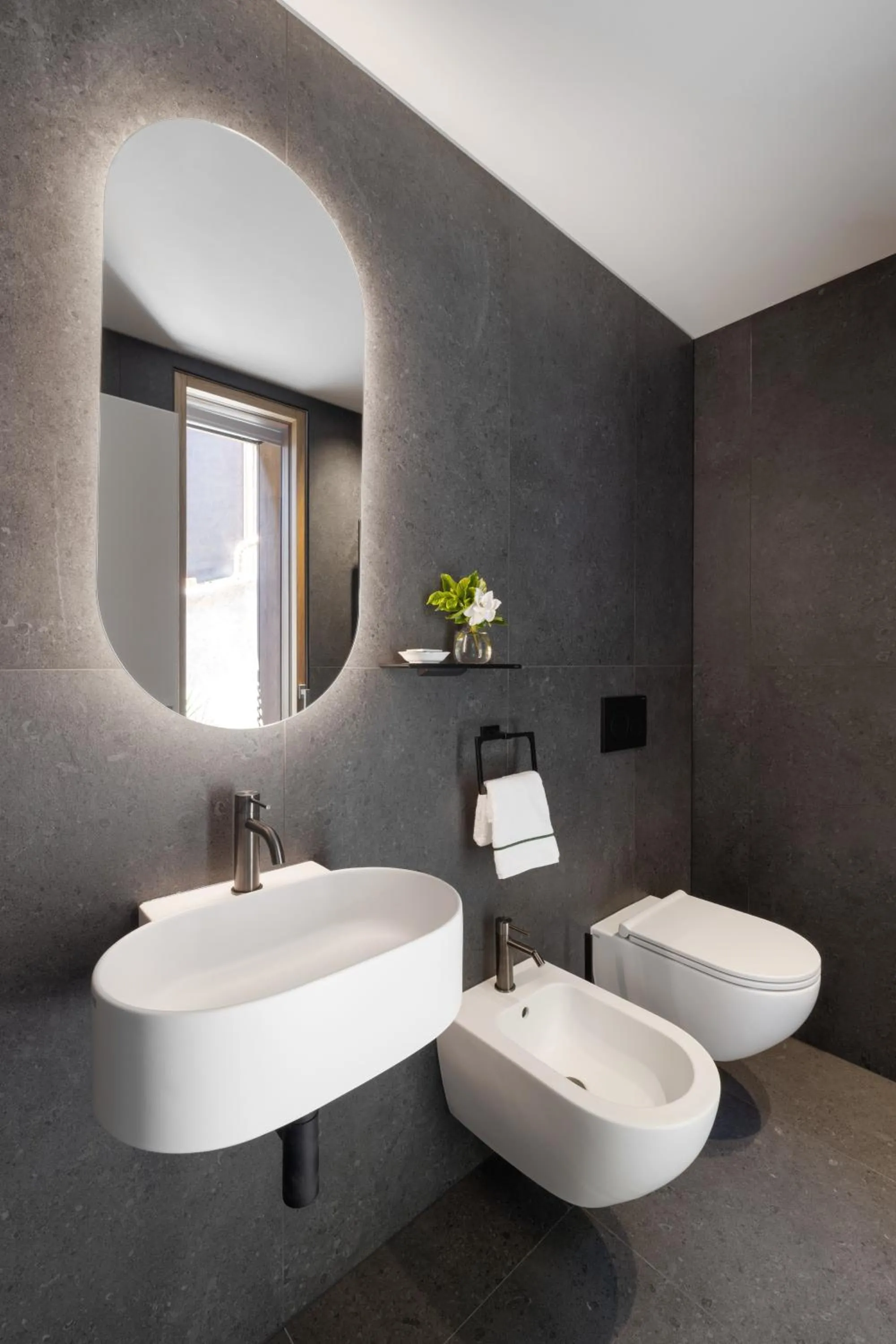 Toilet in Park Hotel Villa Belvedere