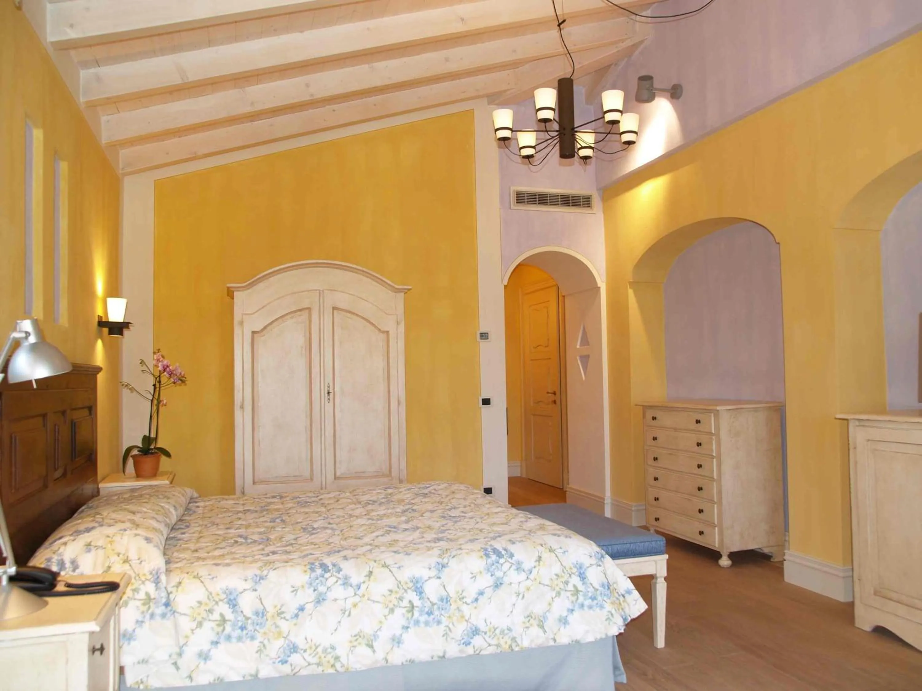 Bed in Park Hotel Villa Belvedere