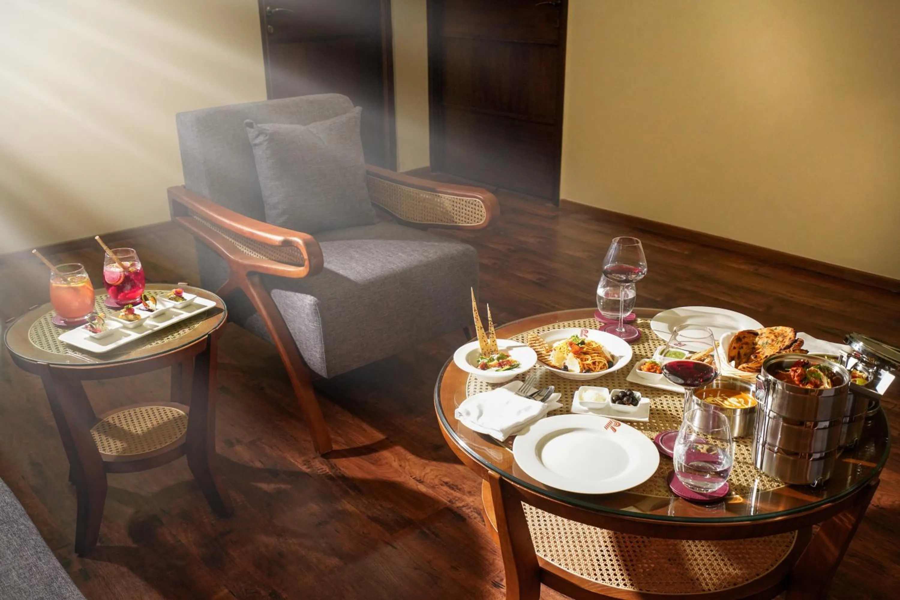 Seating area in Rosetta Sakleshpur