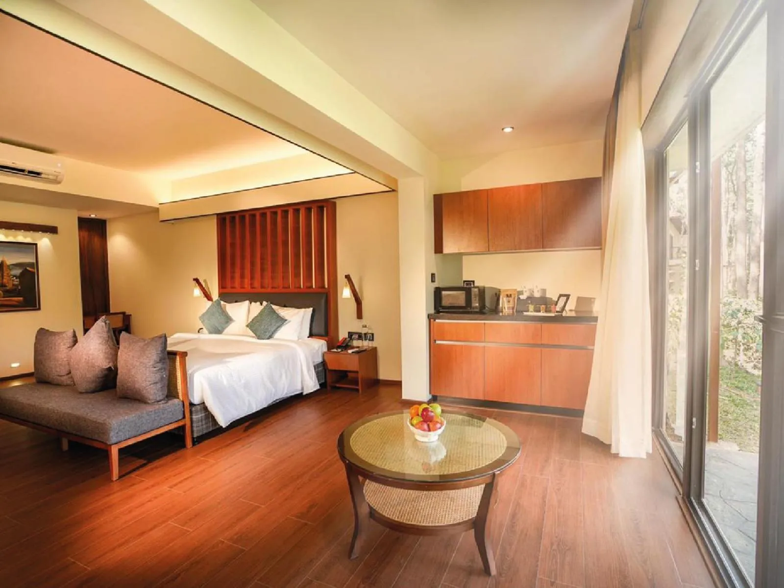 Photo of the whole room, Bed in Rosetta Sakleshpur