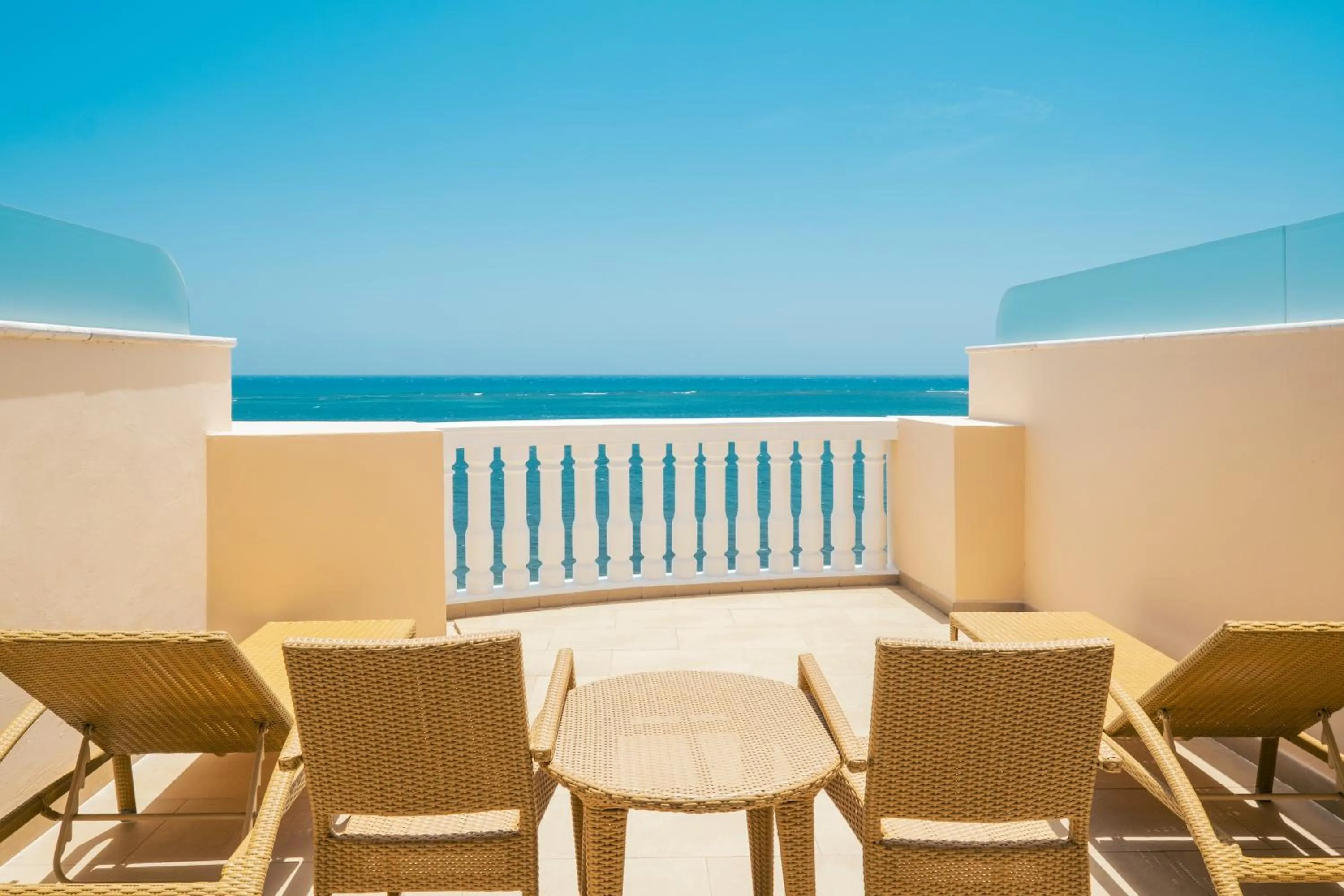 Patio in Iberostar Selection Rose Hall Suites - All Inclusive