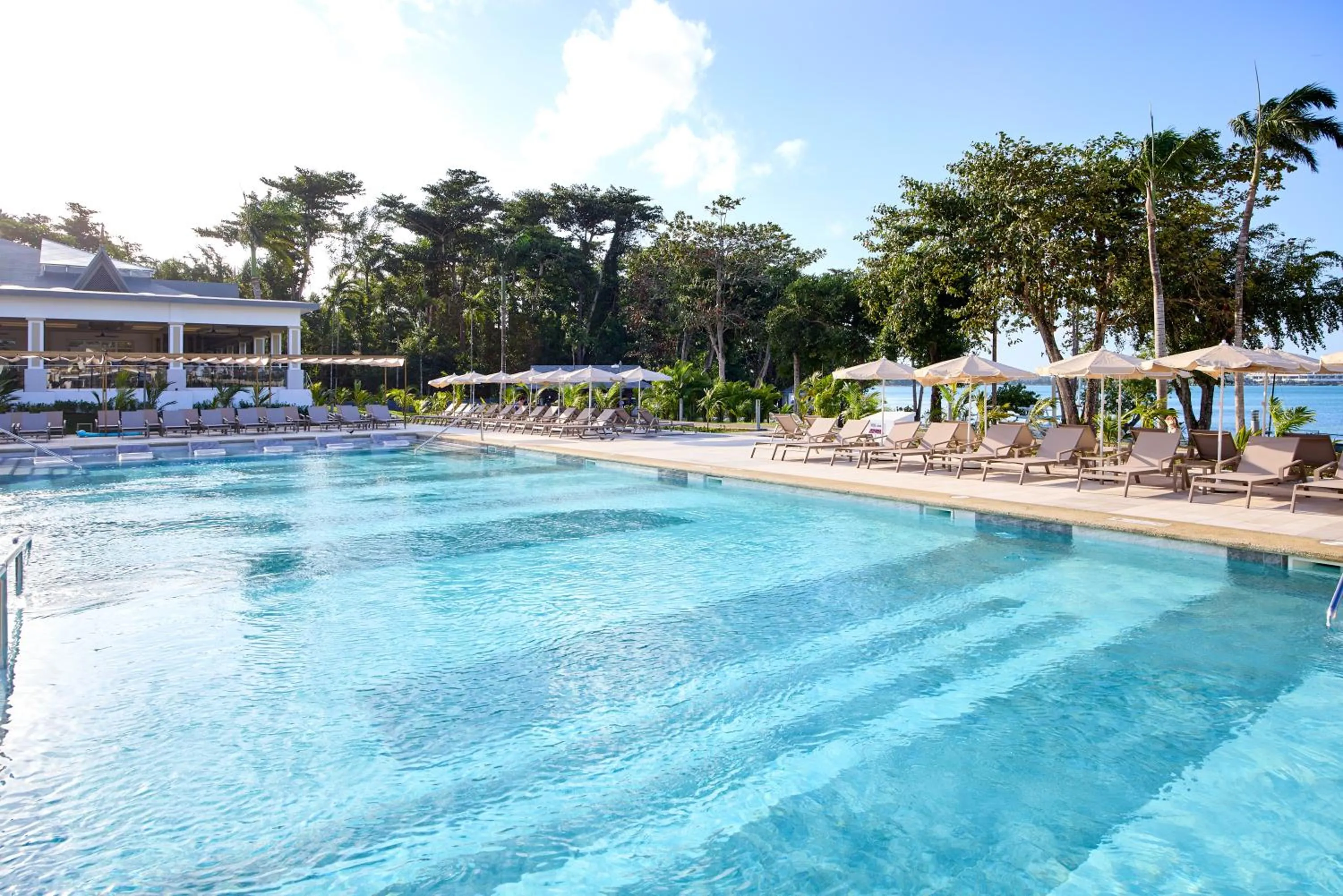 Pool view in Riu Negril - All Inclusive