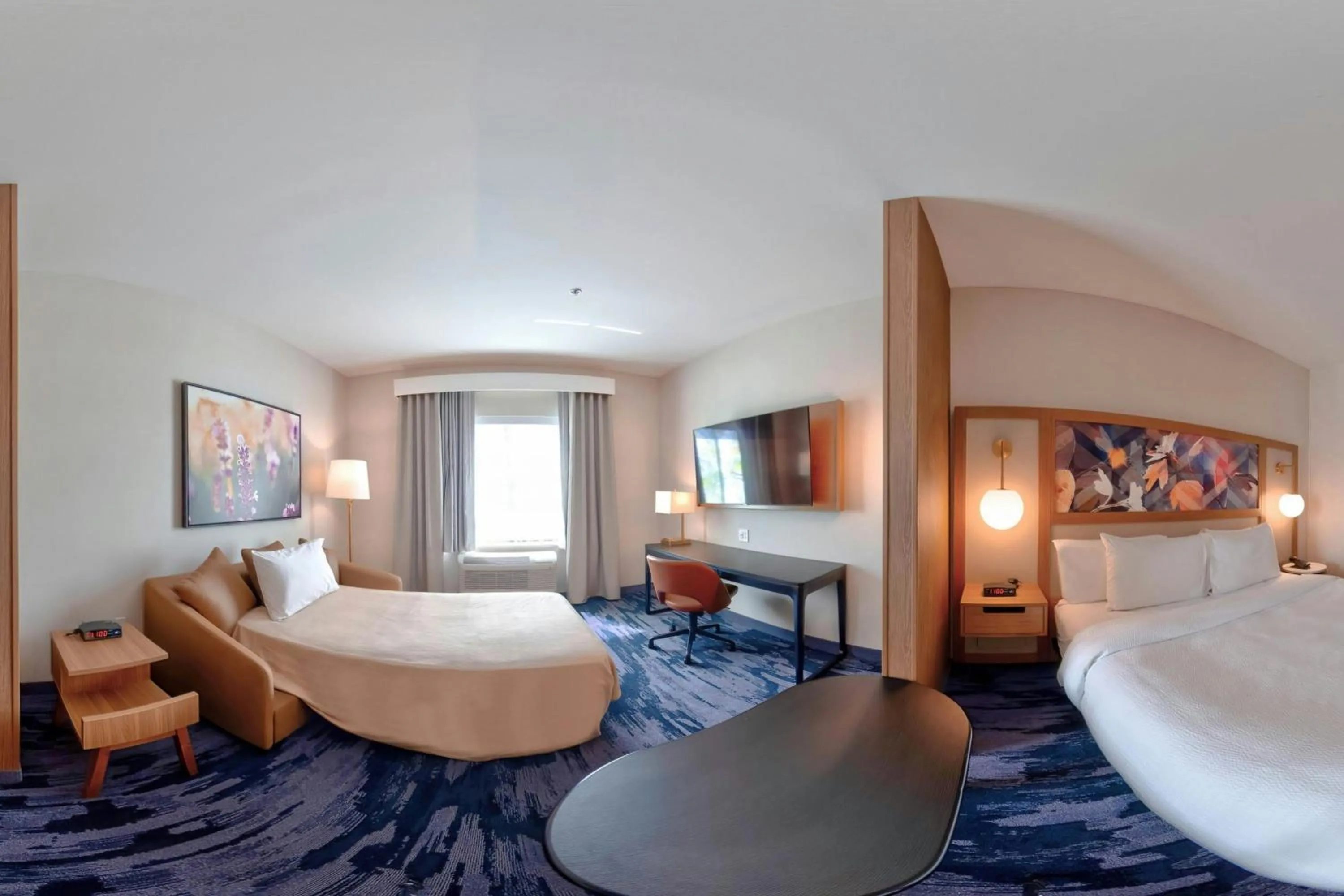Photo of the whole room, Bed in Fairfield by Marriott Inn & Suites St. Paul Eagan