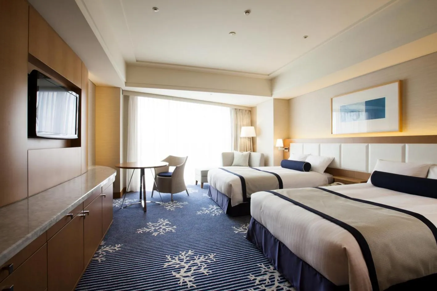 Day, Bed in The Yokohama Bay Hotel Tokyu