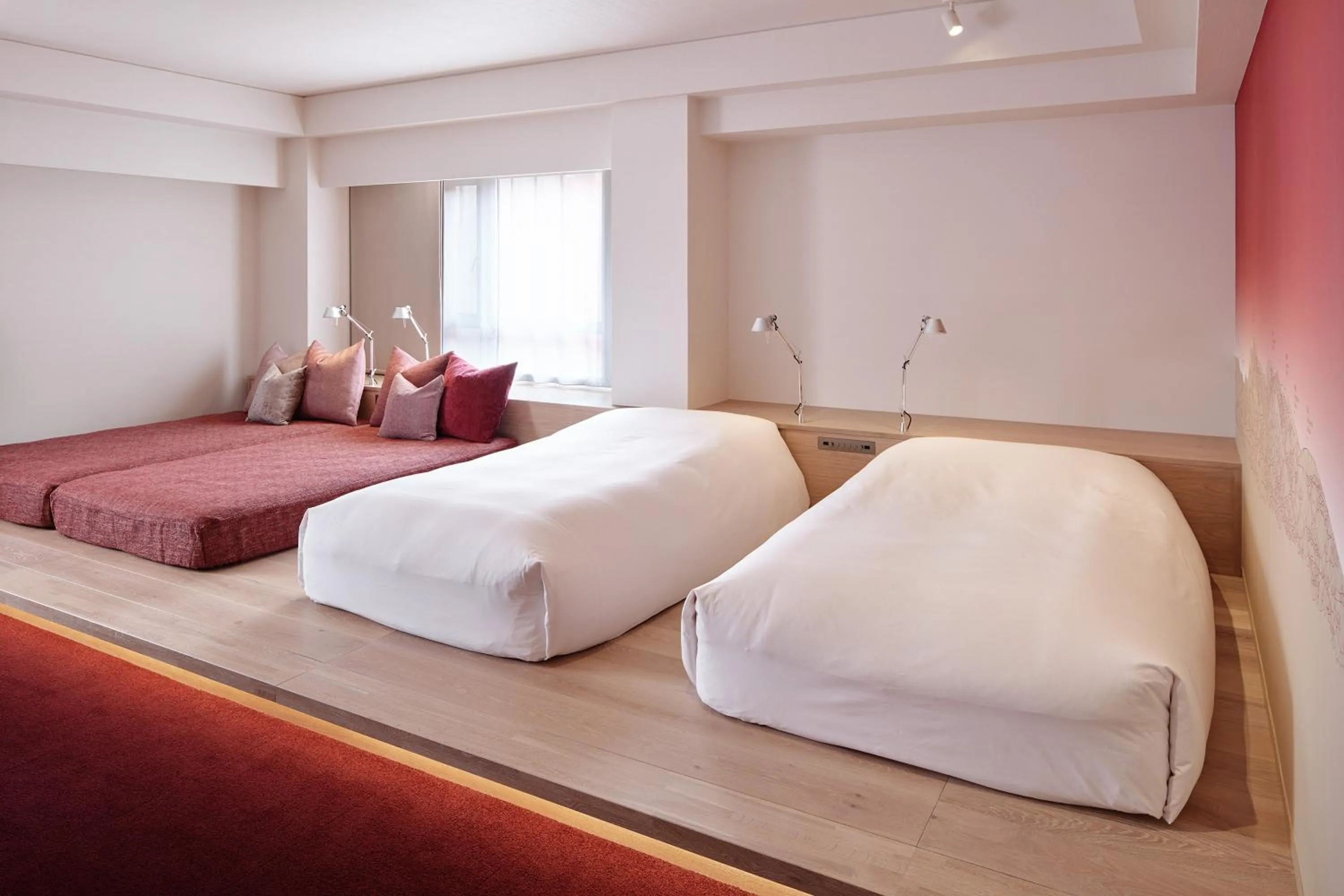 Photo of the whole room, Bed in RISONARE Yatsugatake