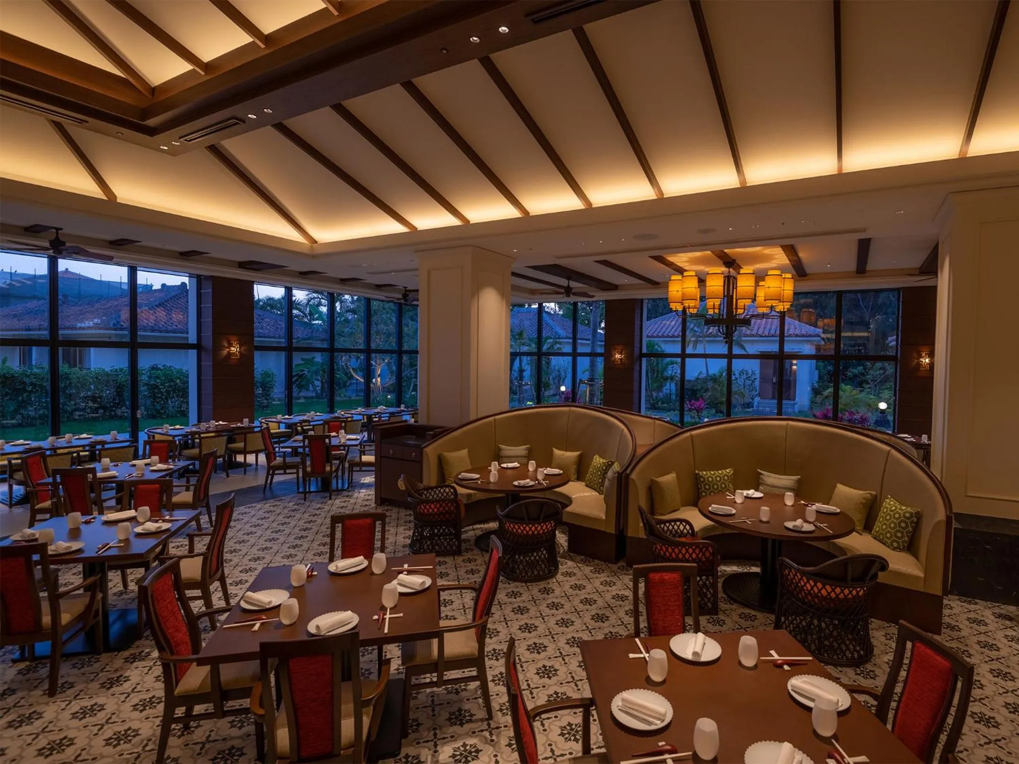 Restaurant/places to eat in FUSAKI BEACH RESORT HOTEL & VILLAS