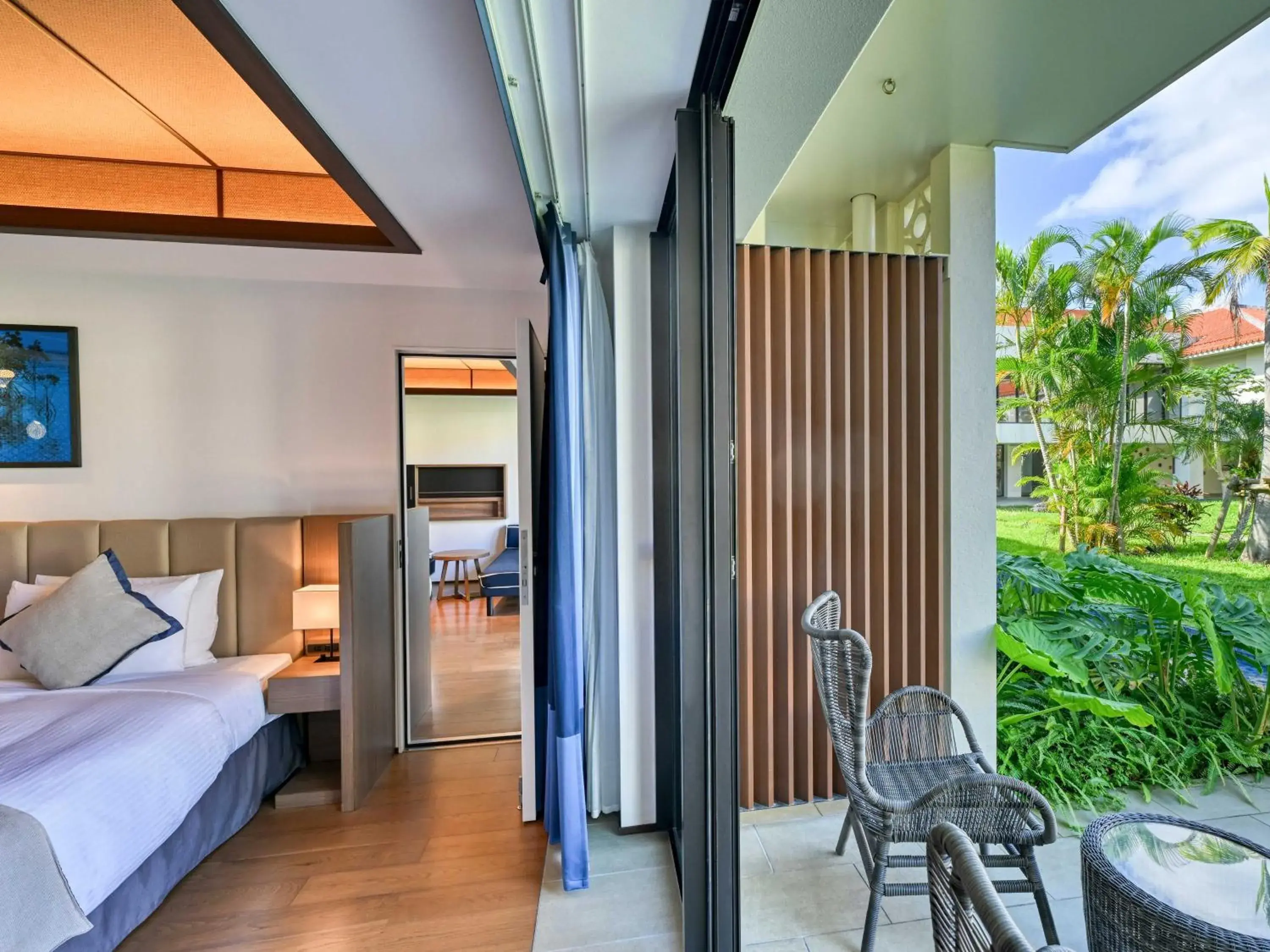 Patio Twin Connecting Room in FUSAKI BEACH RESORT HOTEL & VILLAS Patio Twin Connecting Room in FUSAKI BEACH RESORT HOTEL & VILLAS