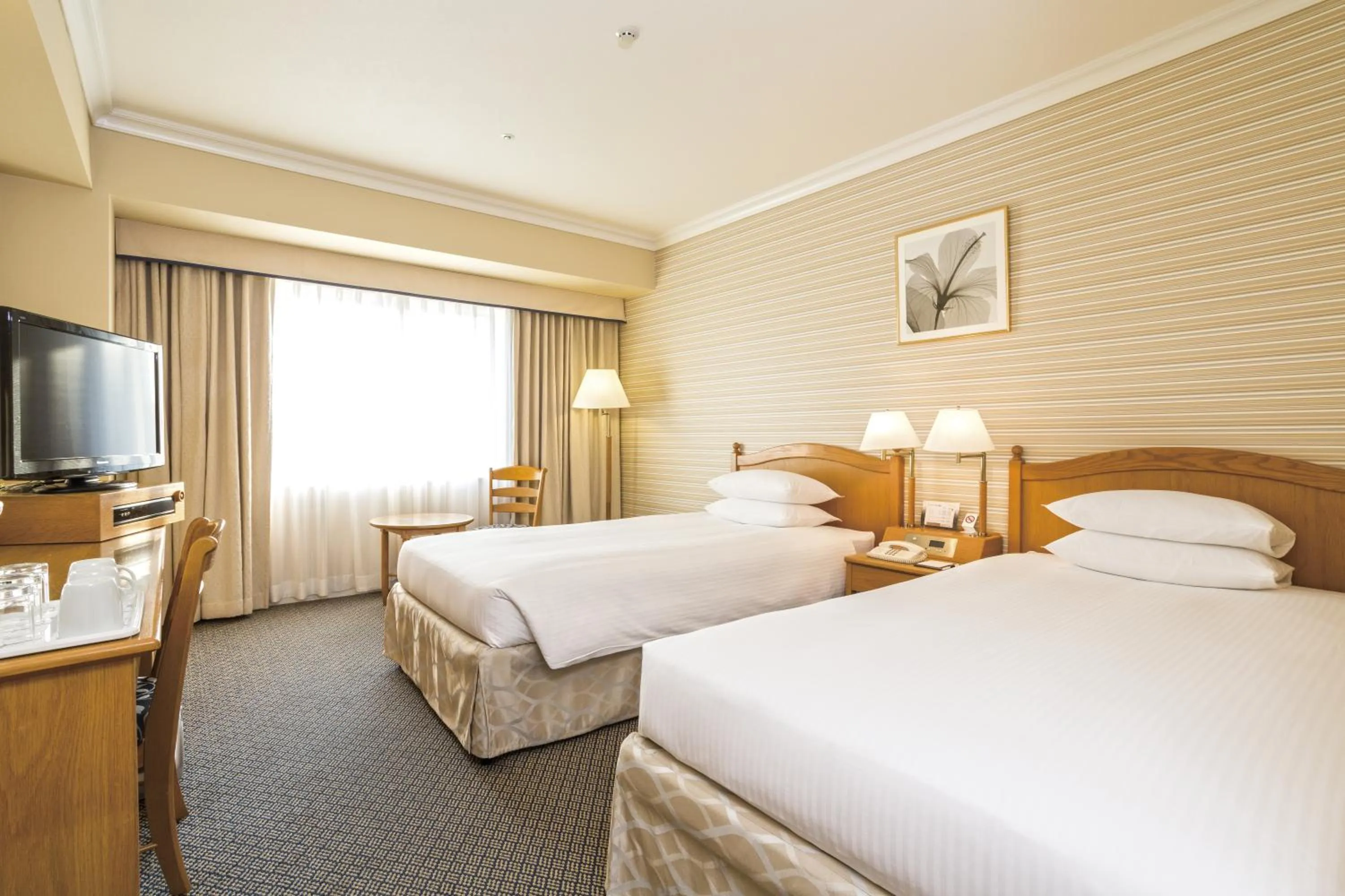 Standard Twin Room in Oriental Hotel Tokyo Bay