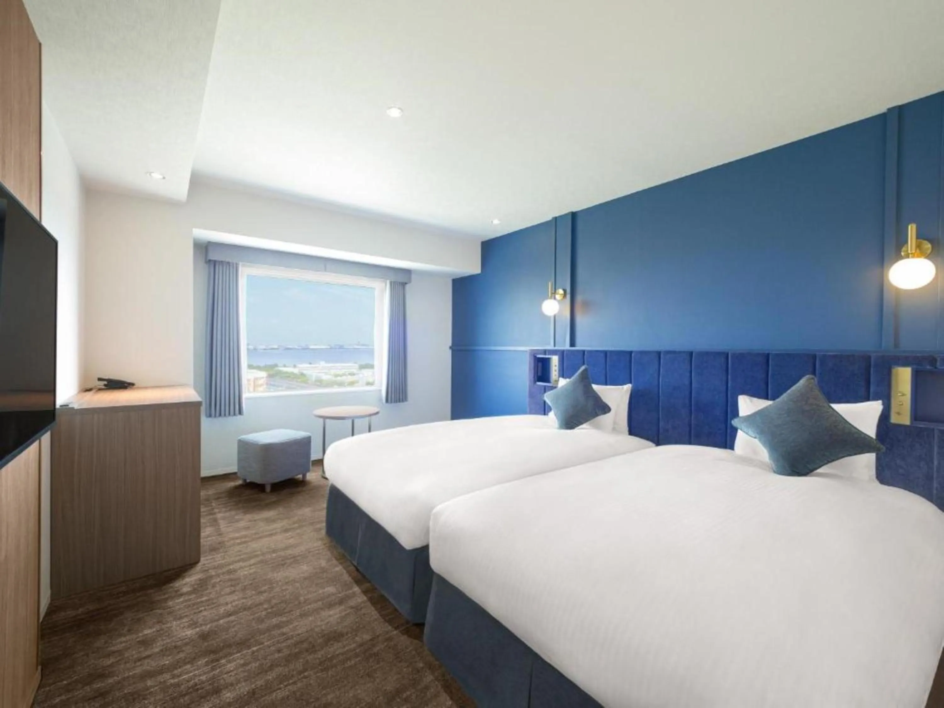 Bed in Oriental Hotel Tokyo Bay