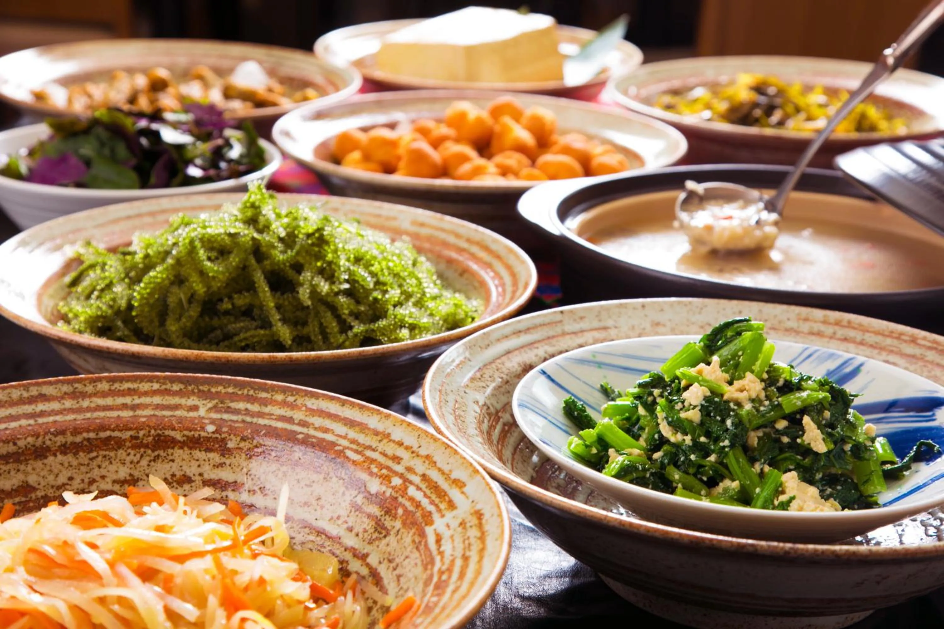 Buffet breakfast in Laguna Garden Hotel