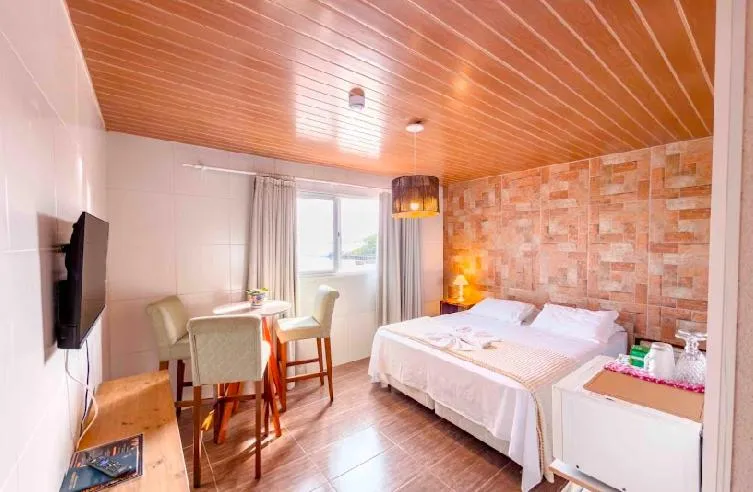 Bed in Pousada Vila Del Mare - Frente Praia