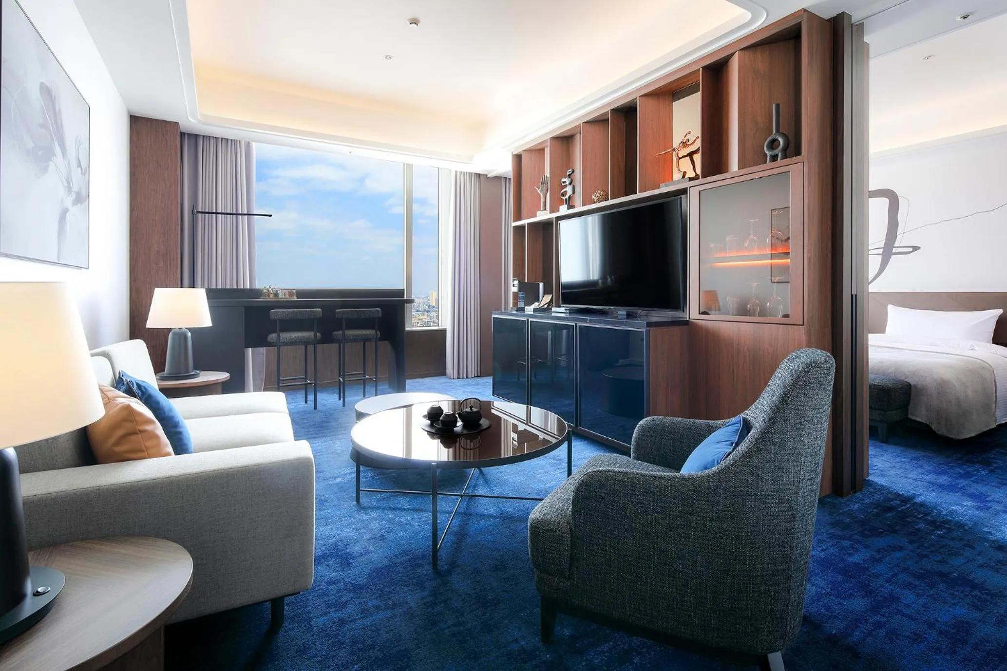 Bed in Tokyo Dome Hotel