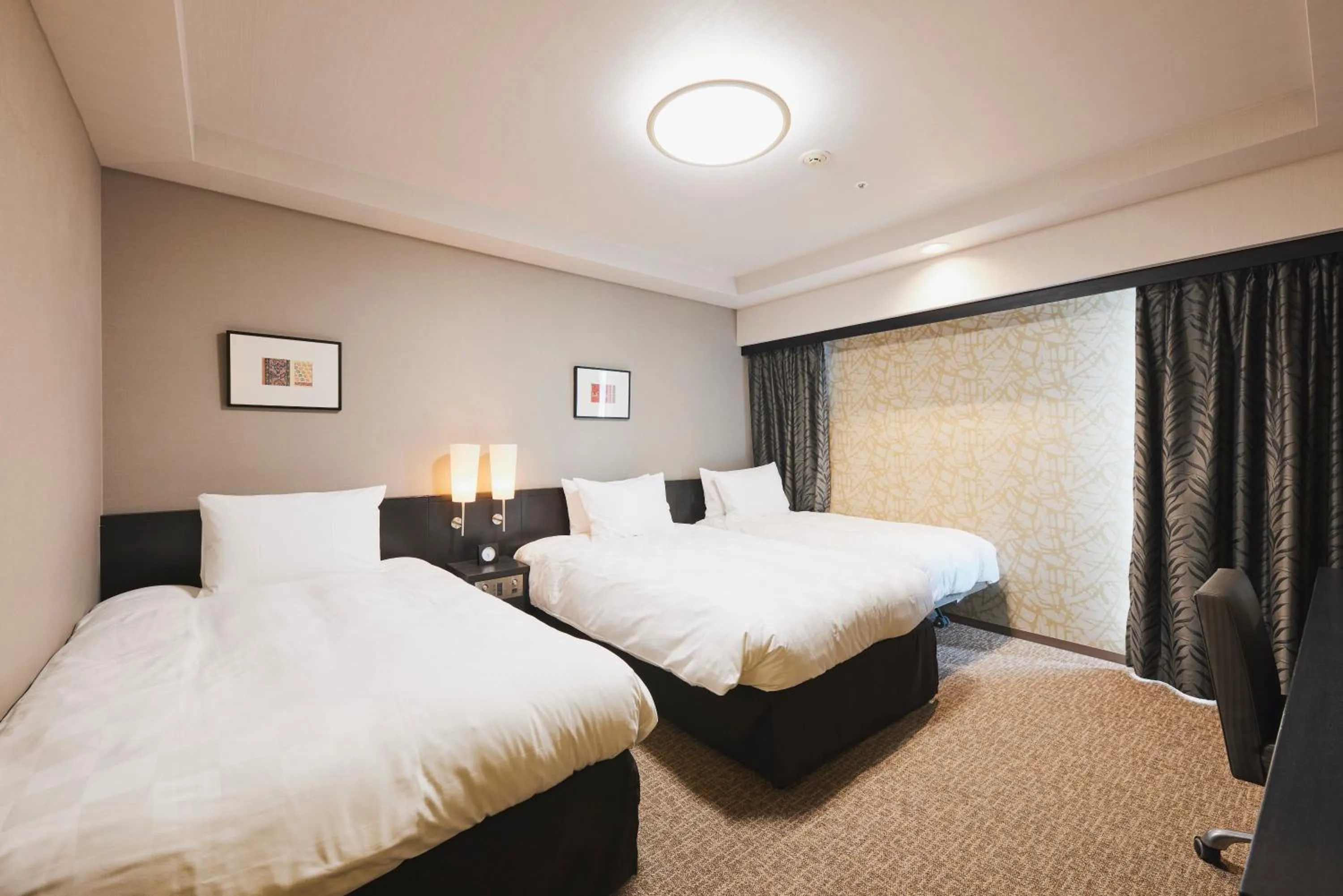 Bed in Richmond Hotel Nagasaki Shianbashi