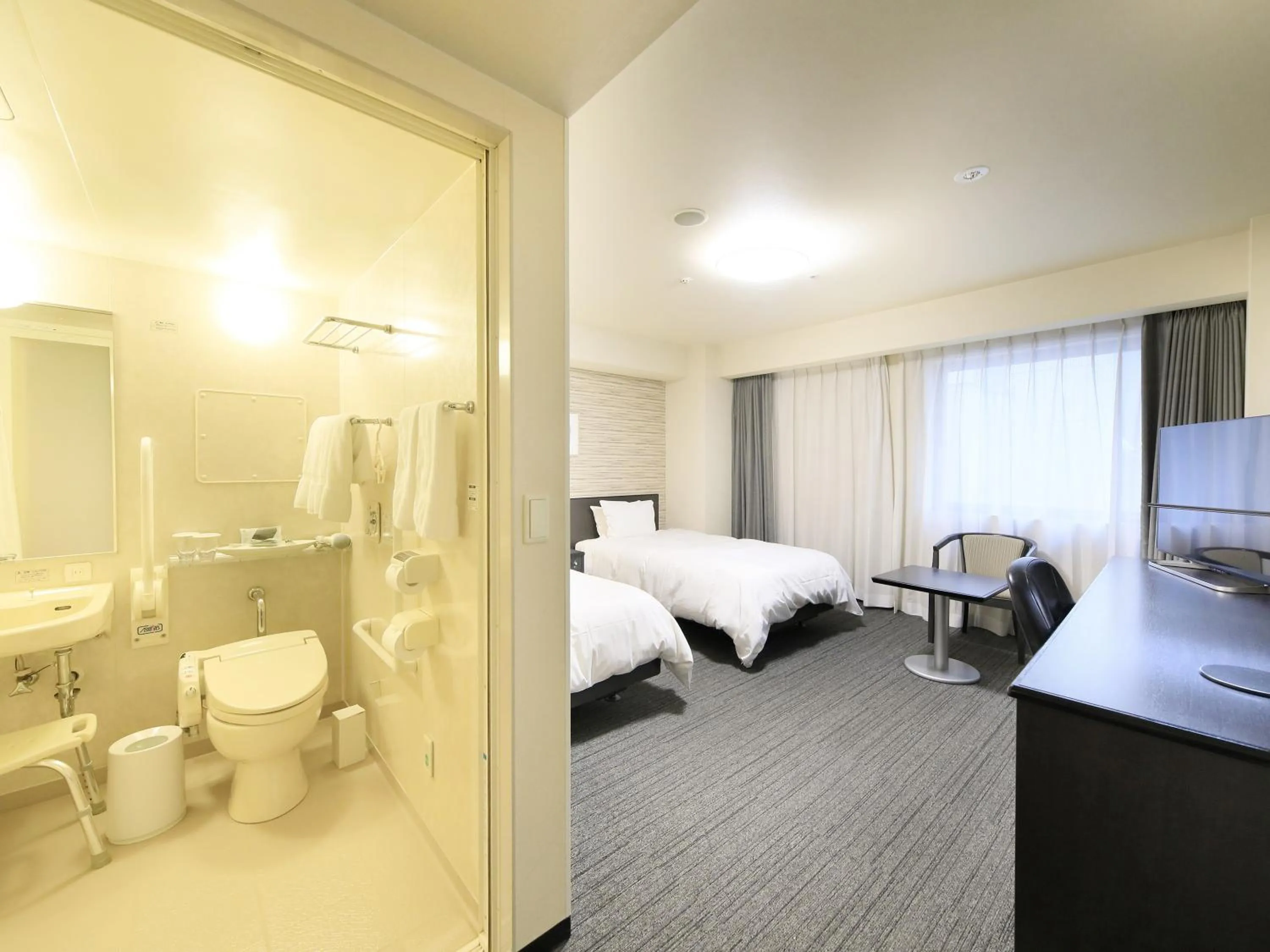 Photo of the whole room, Bed in Richmond Hotel Nagoya Nayabashi