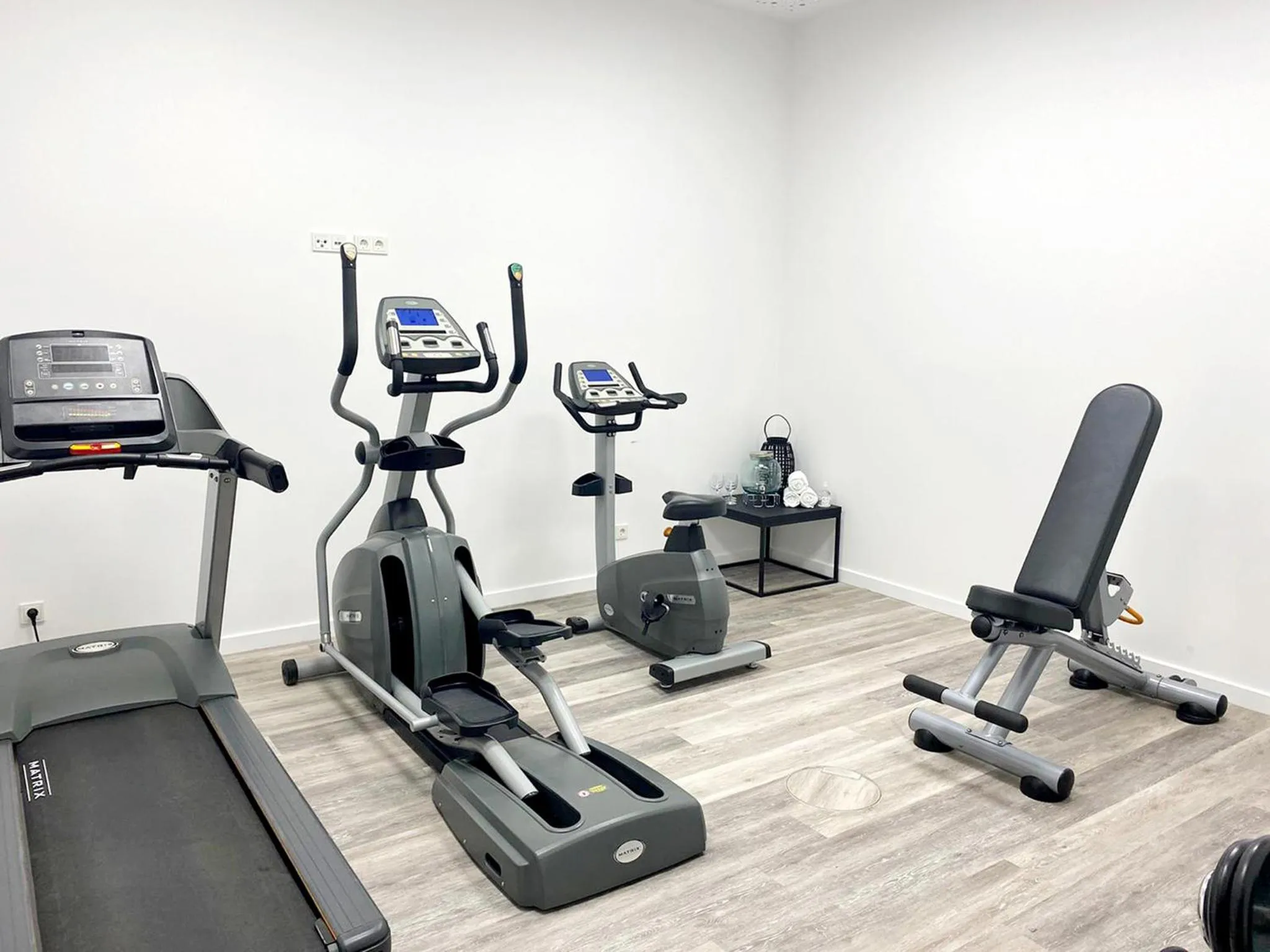 Fitness centre/facilities in DORMERO Hotel Deggendorf
