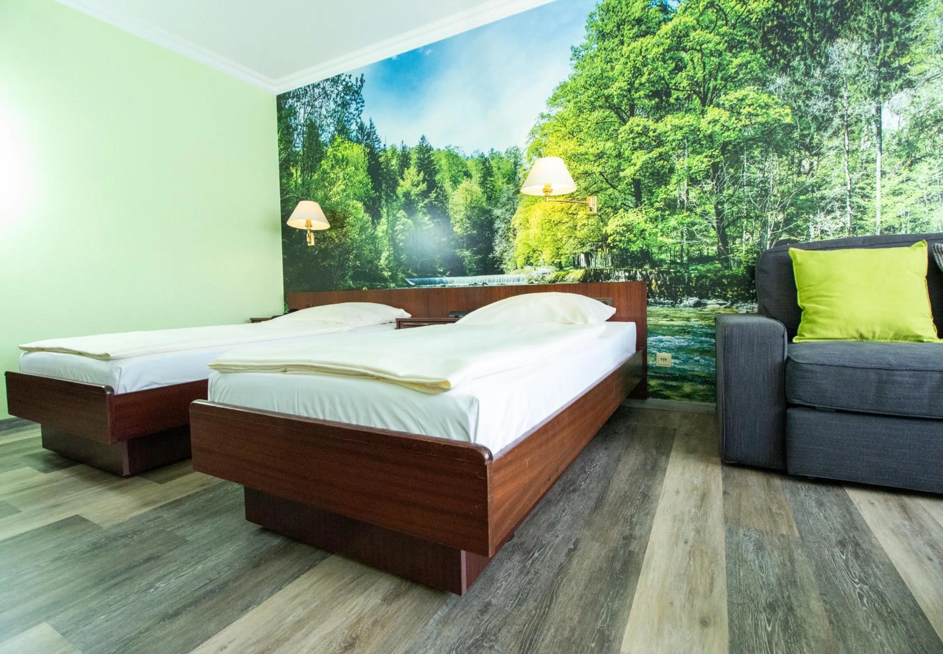 Bed in Appart-Hotel-Heldt